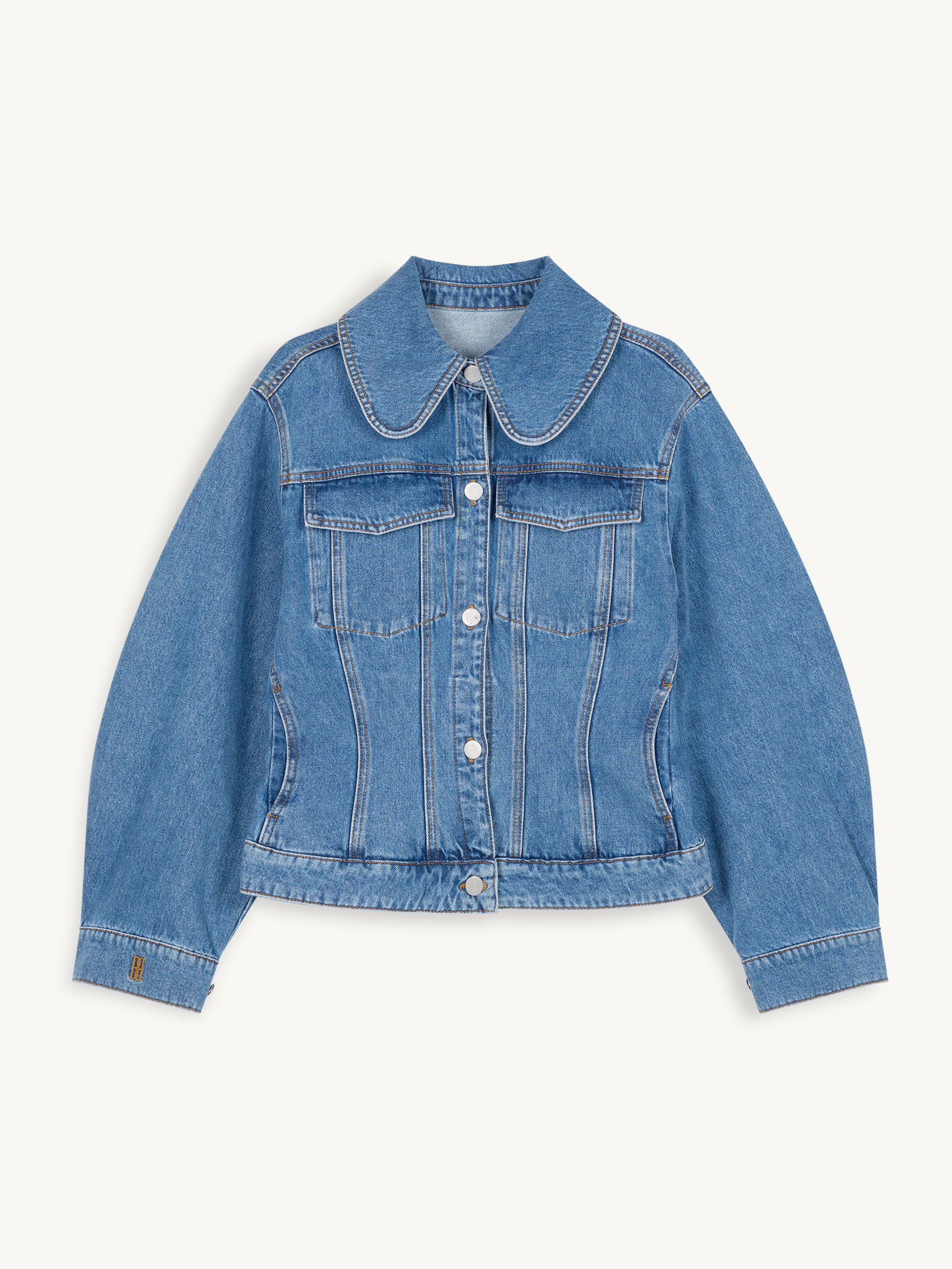 Villies organic cotton denim jacket