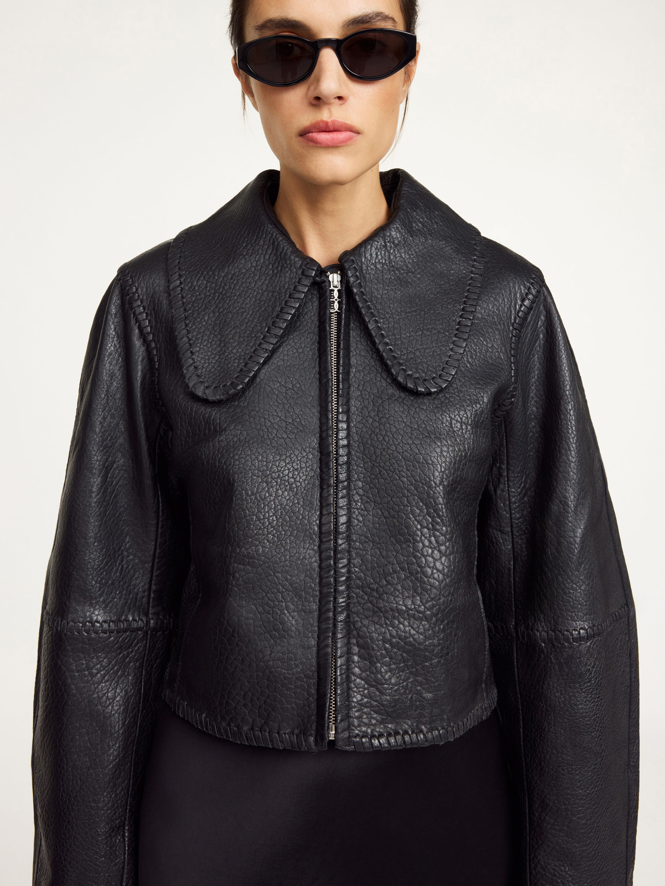 Rowani leather jacket