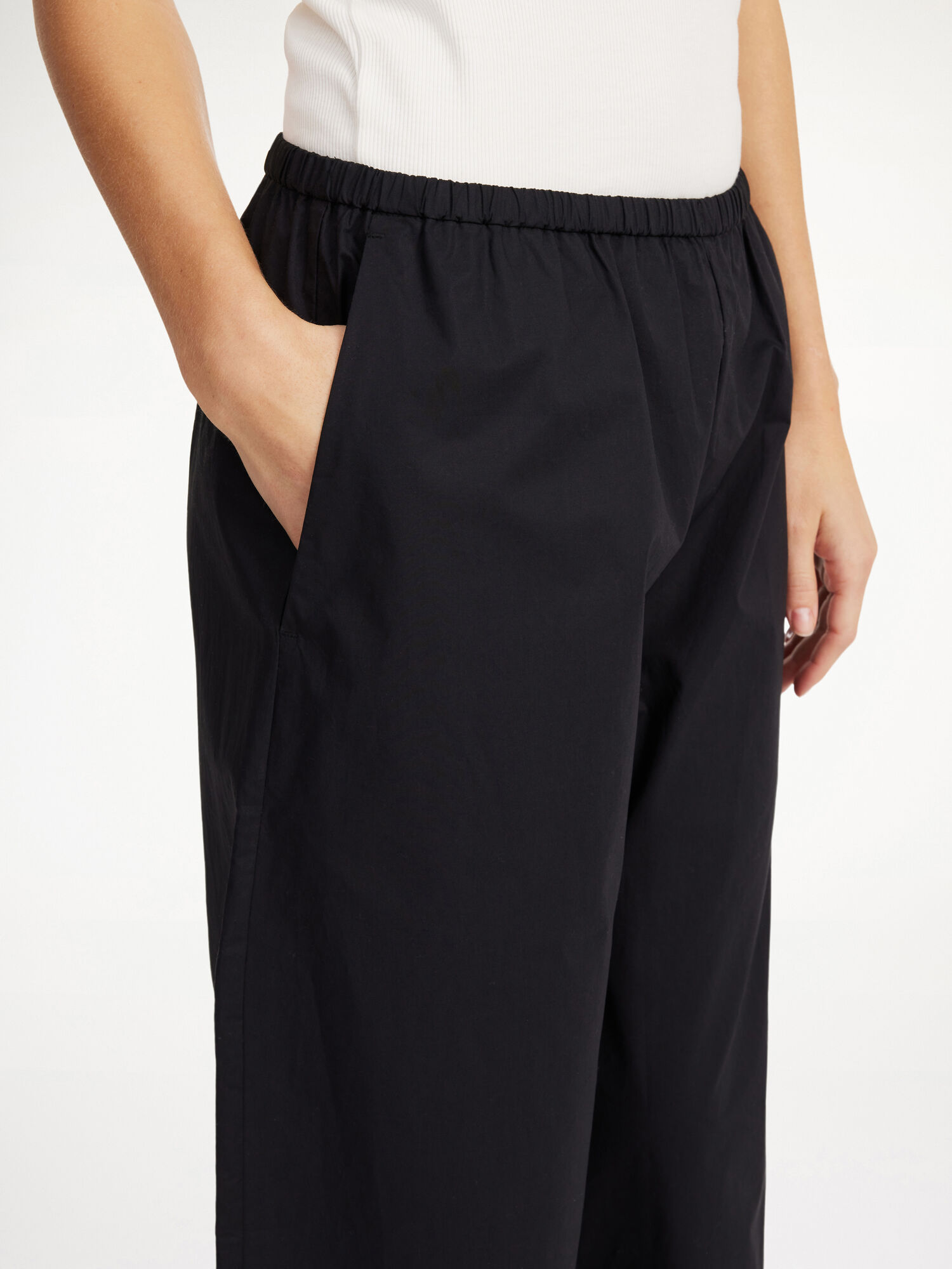 Luisa high-waisted trousers