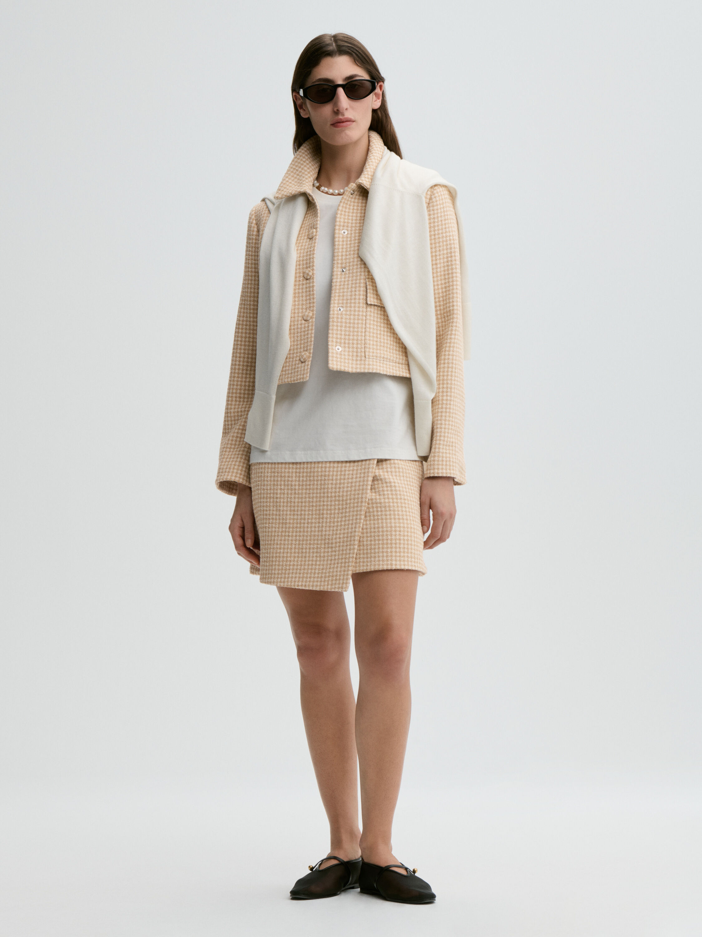 Esma boucle mini skirt