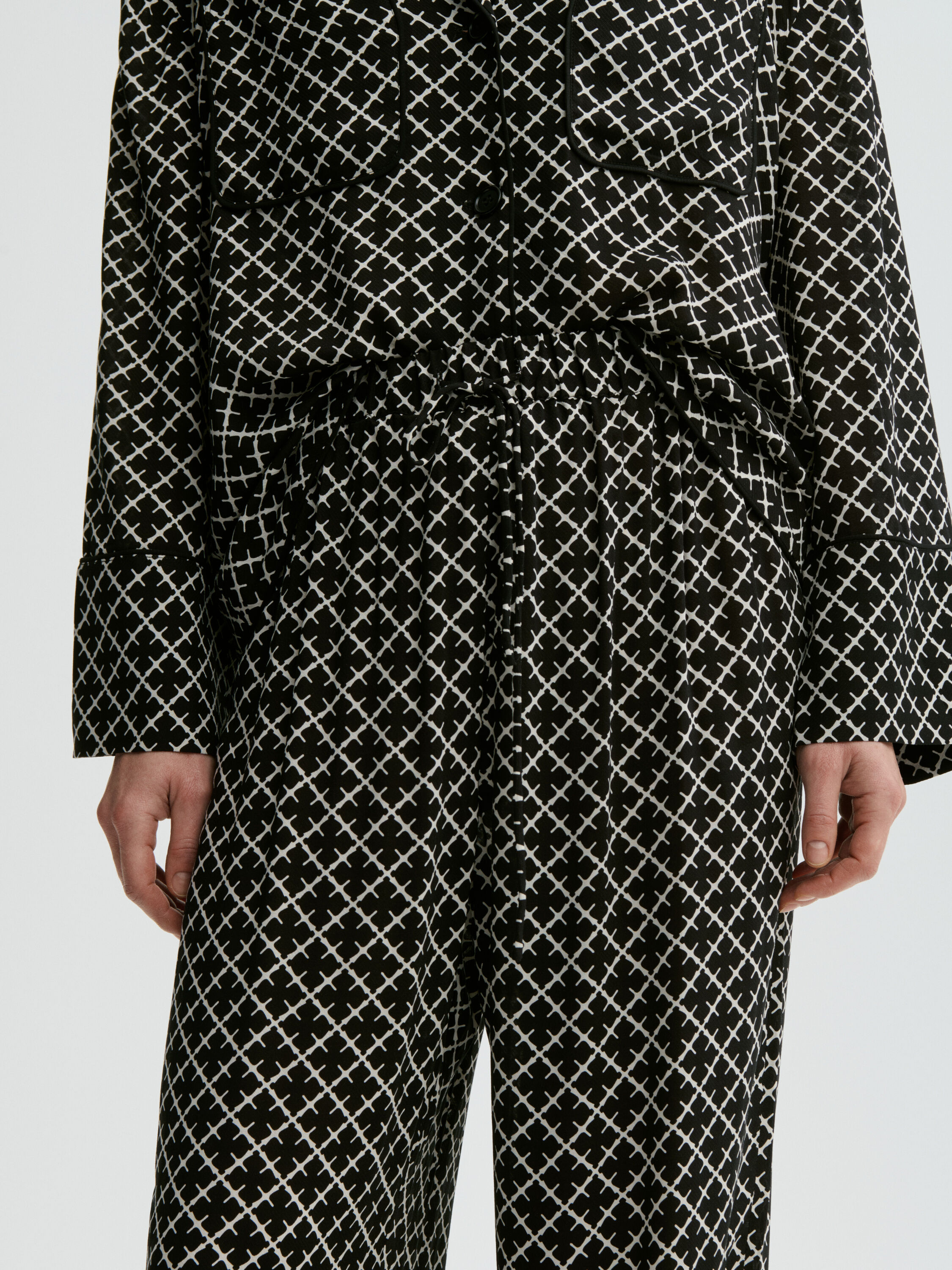 Ameliano high-waist trousers