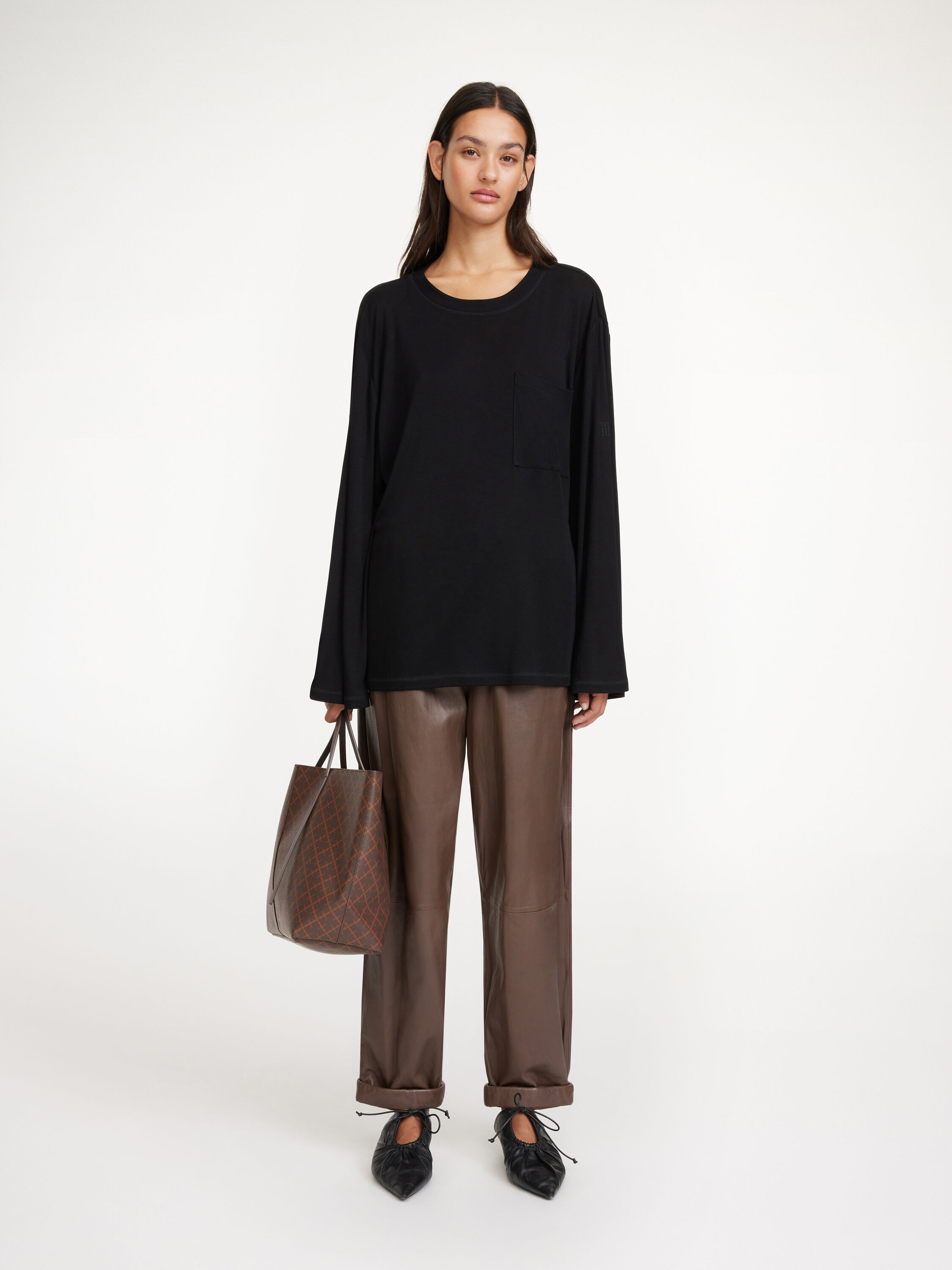 Tシャツ・カットソー By Malene Birger TOP (102286) BY MALENE BIRGER T-SHIRT HEDALIA