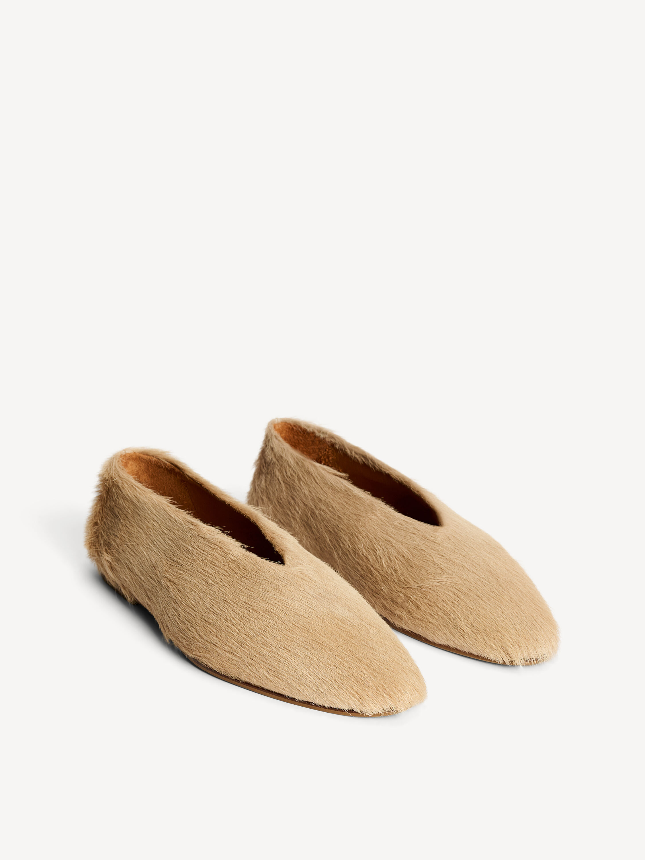 Merina leather flats