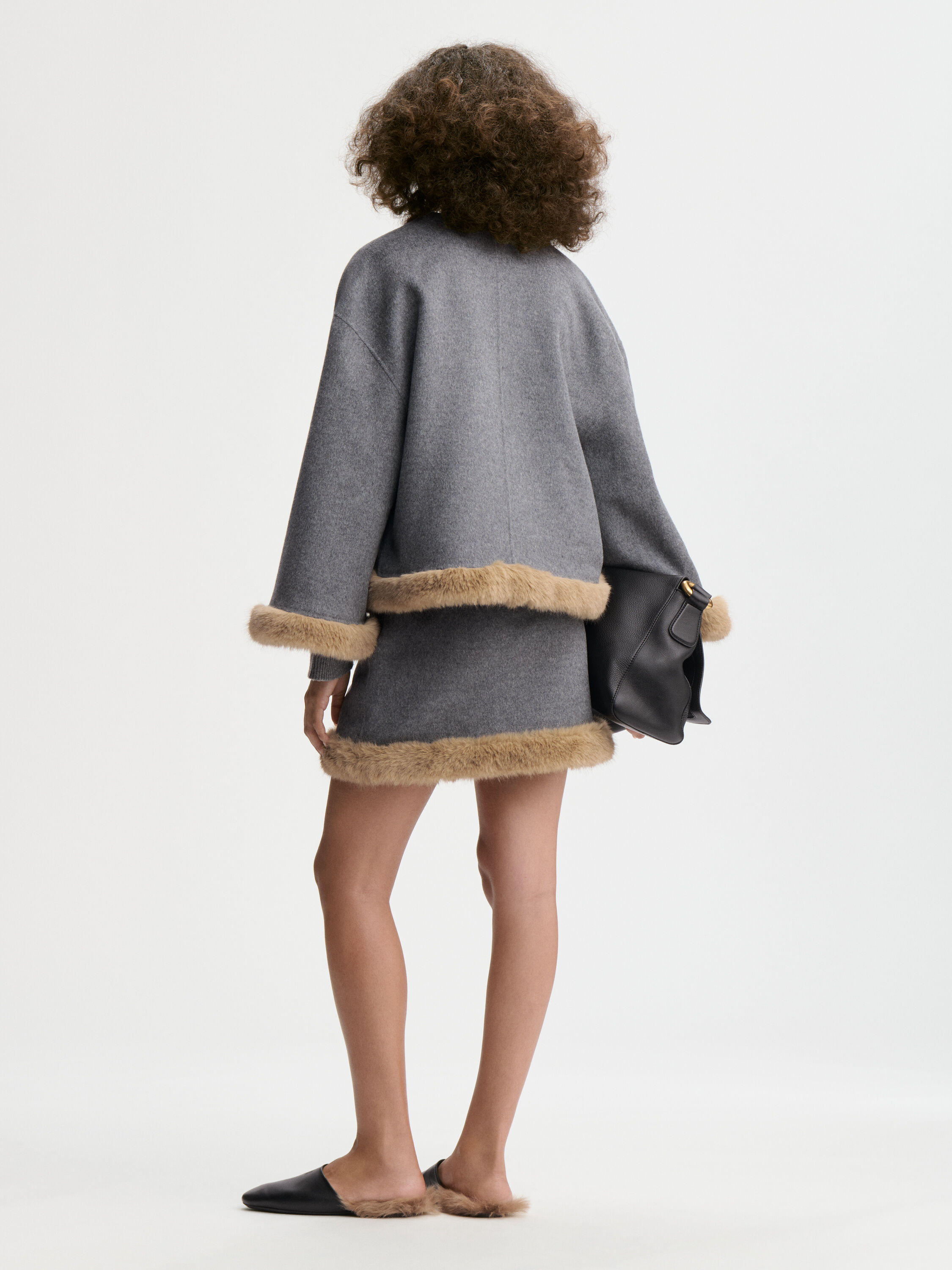 EXCLUSIVE: Giano wool skirt