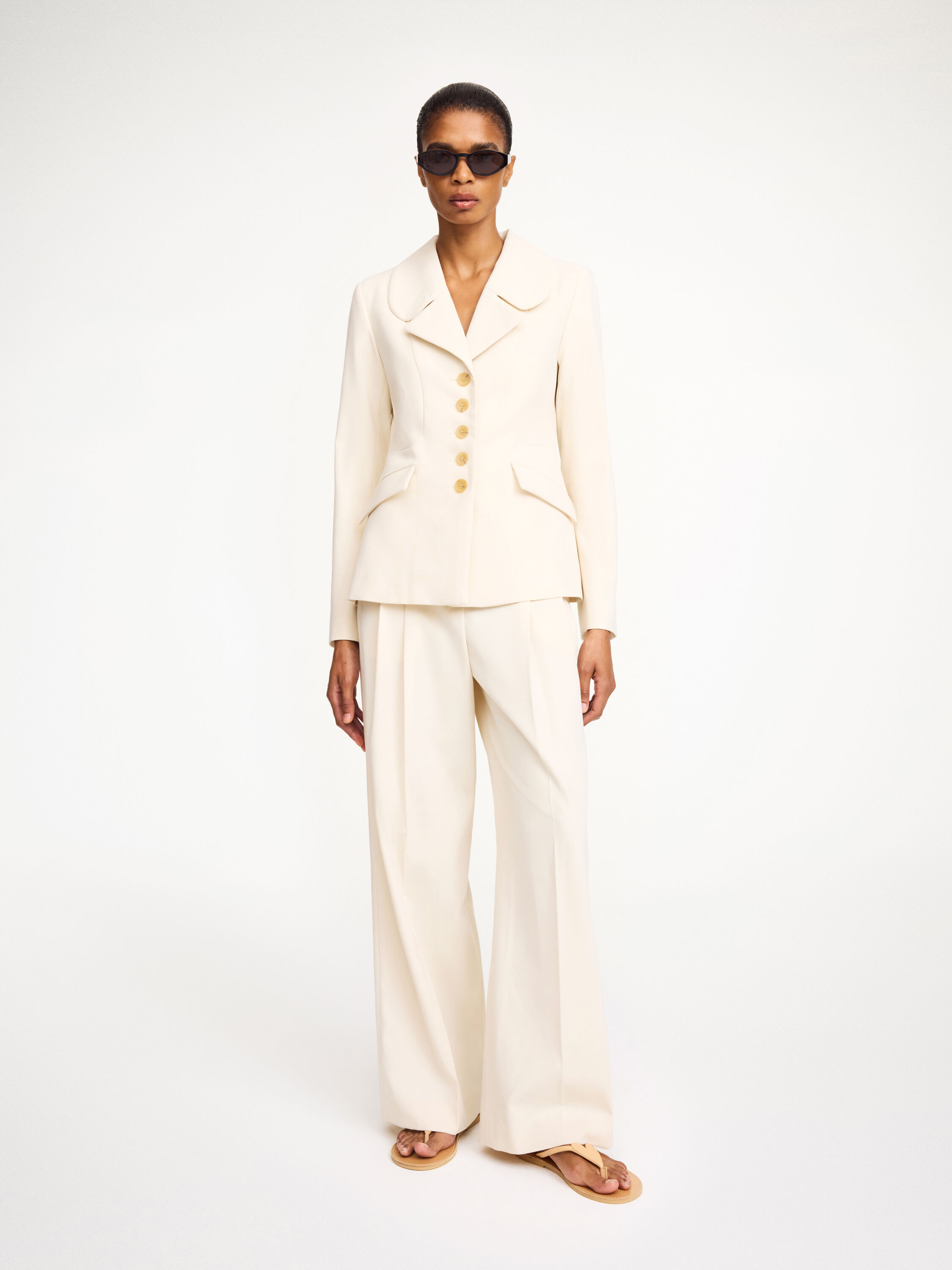 Adrienna single-breasted blazer