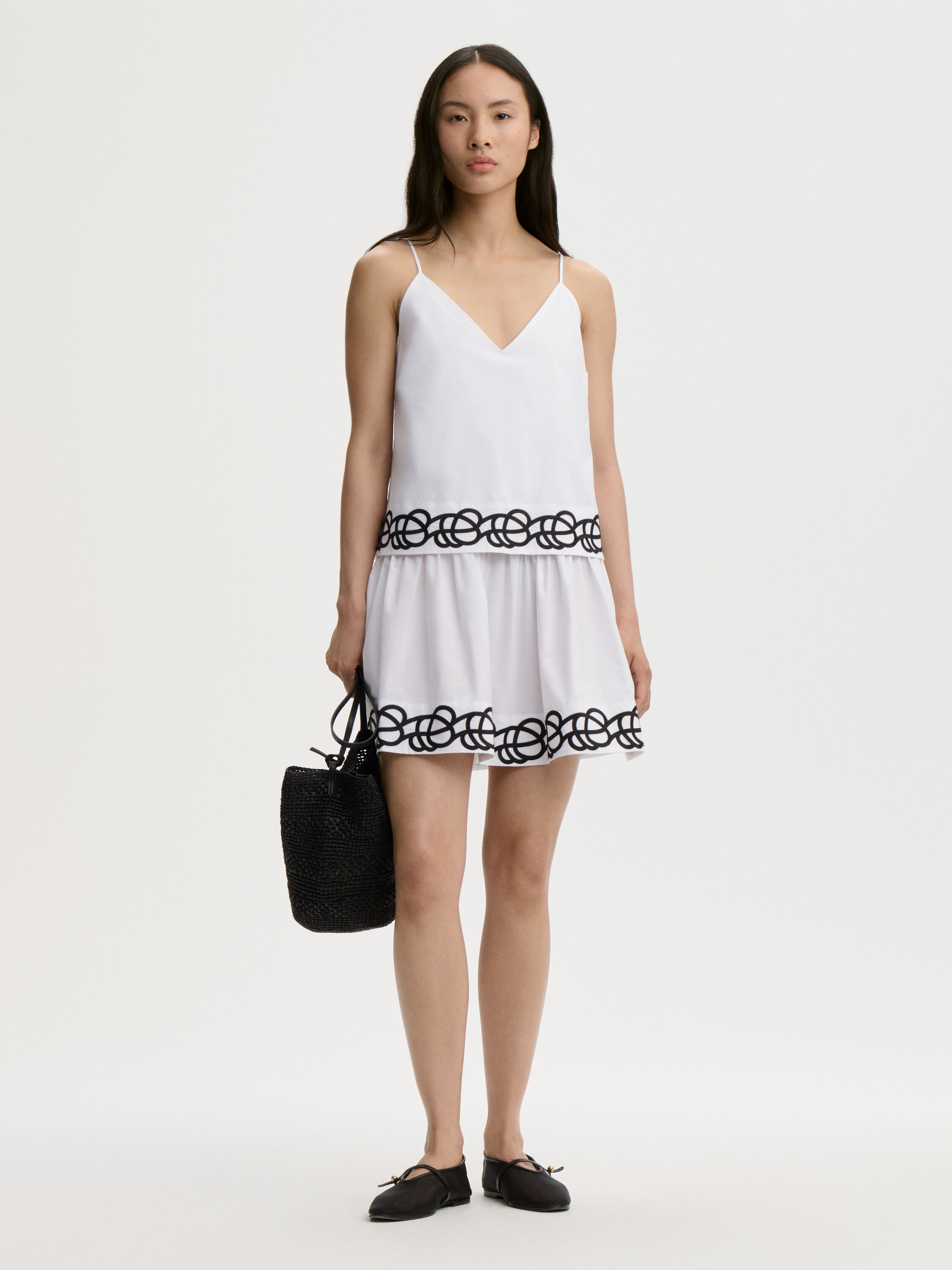 Jeanne organic cotton mini dress