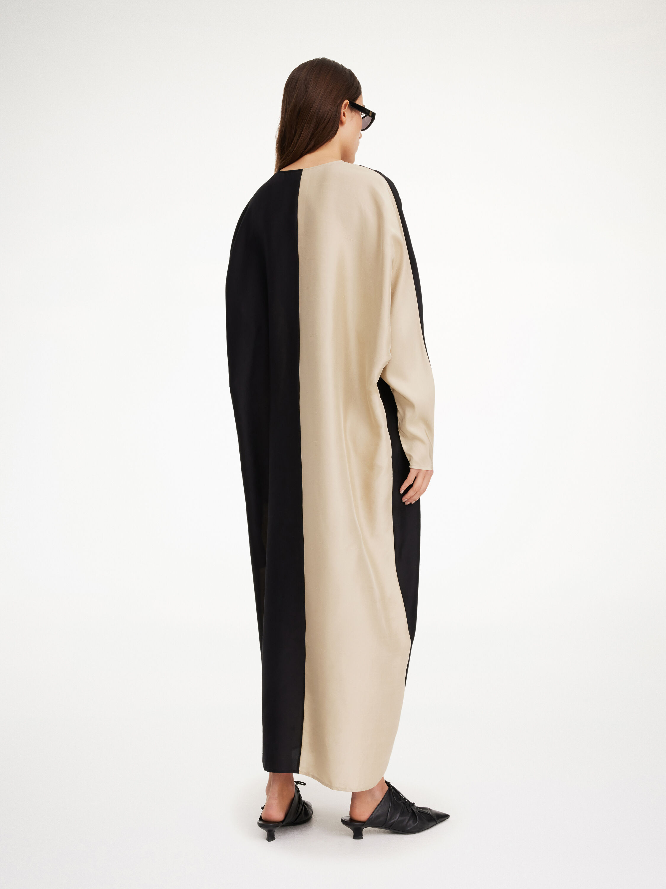 Lucine silk maxi dress