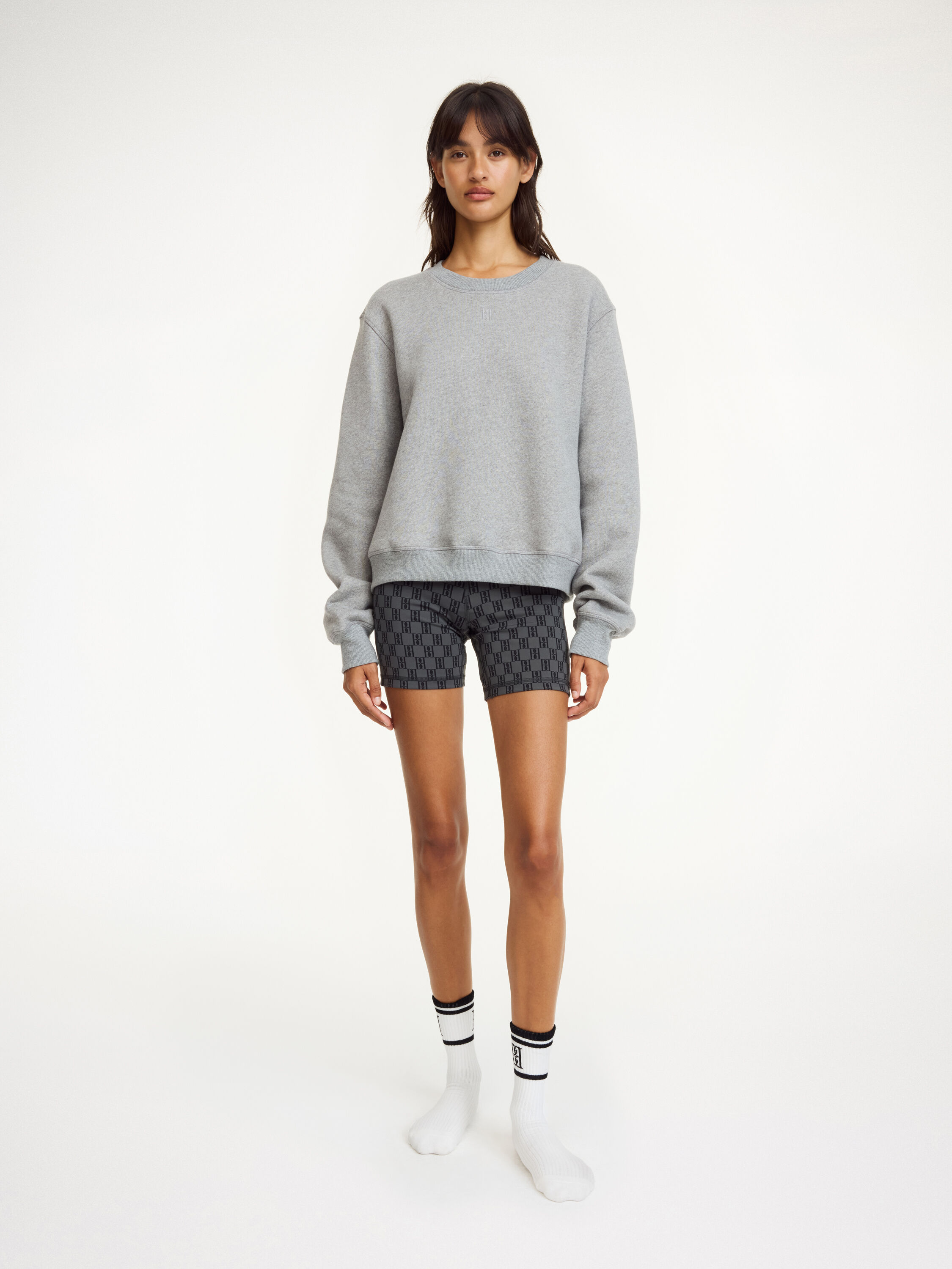 ショートパンツ By Malene Birger SS25 IFEION SHORT (103189 QR3) By Malene Birger Ifeion Striped Organic Cotton Shorts