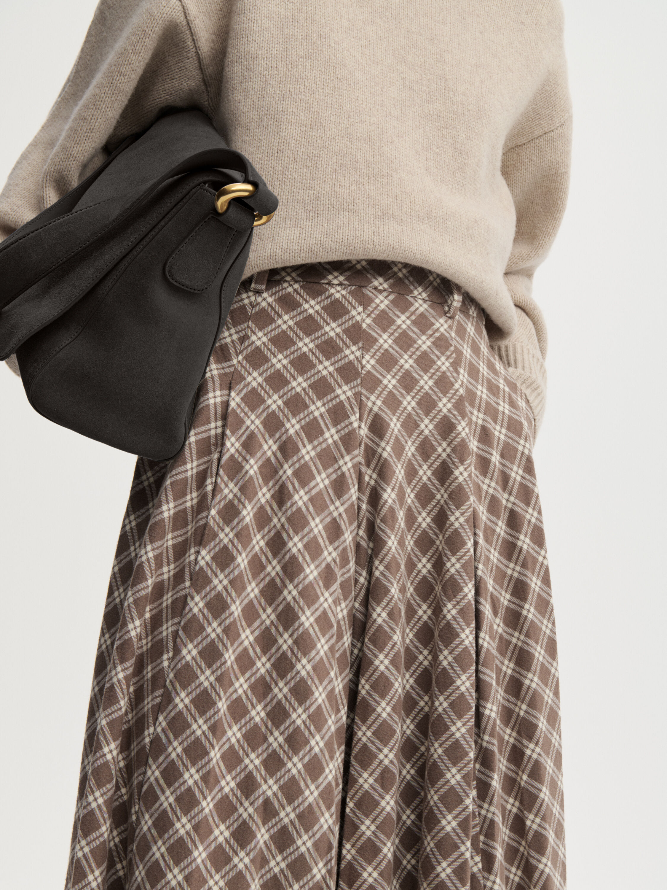 Eden organic cotton maxi skirt