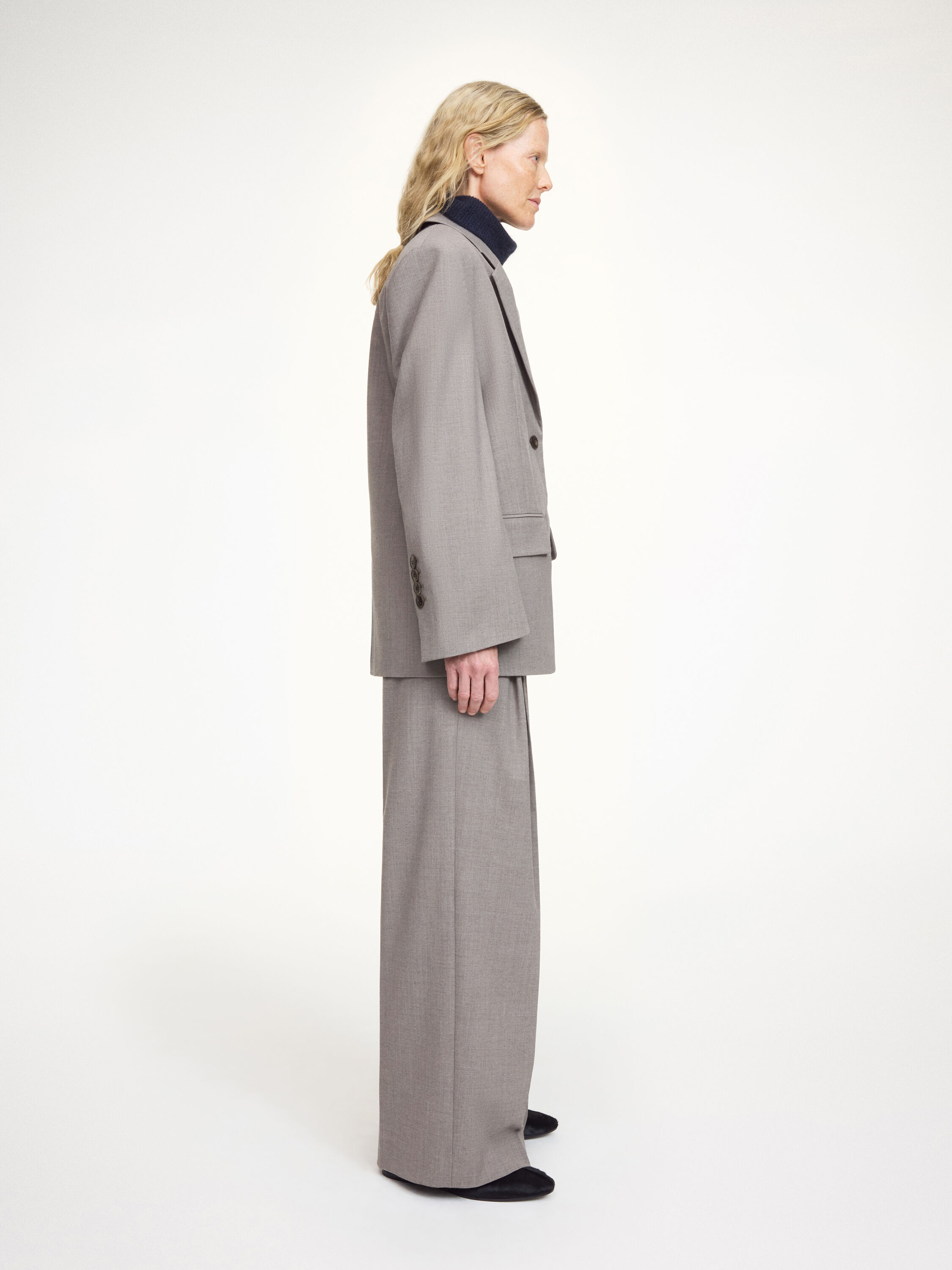 Liva single-breasted blazer