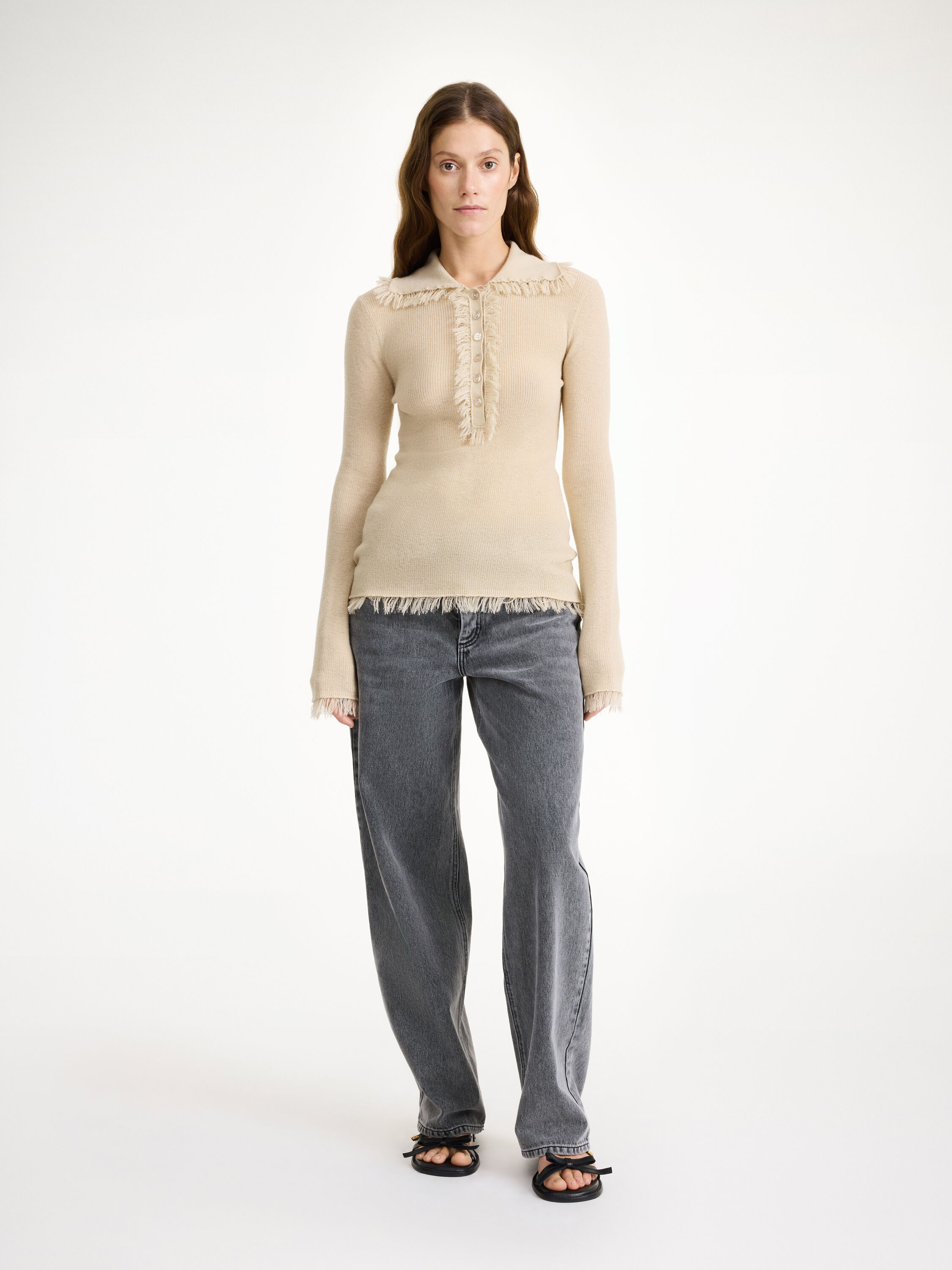 Dreele wool blend sweater Buy Knitwear online By Malene Birger