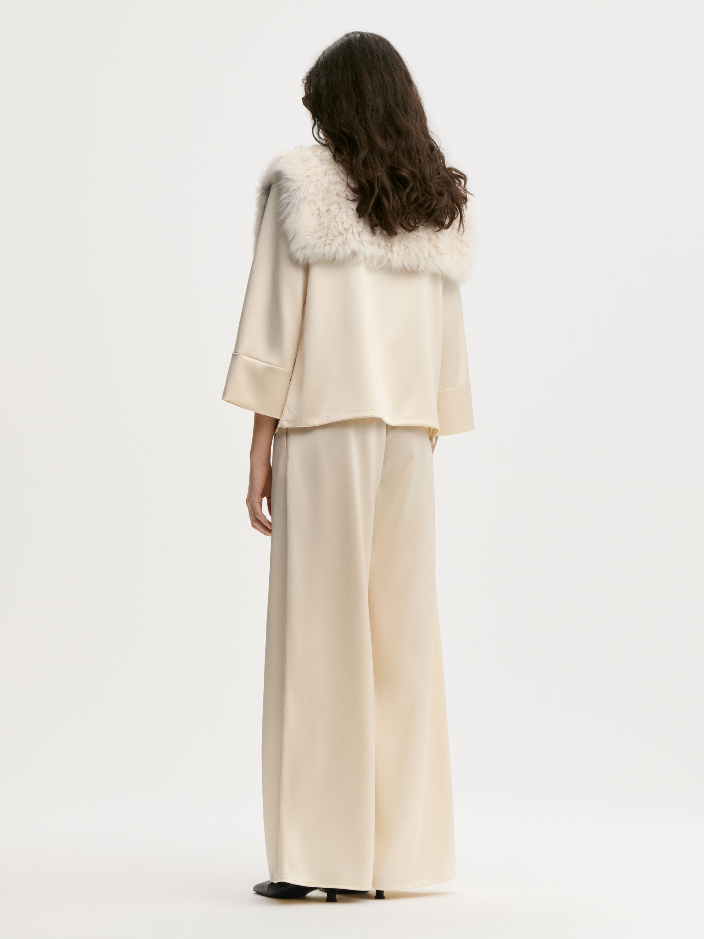 Louis wide-leg trousers