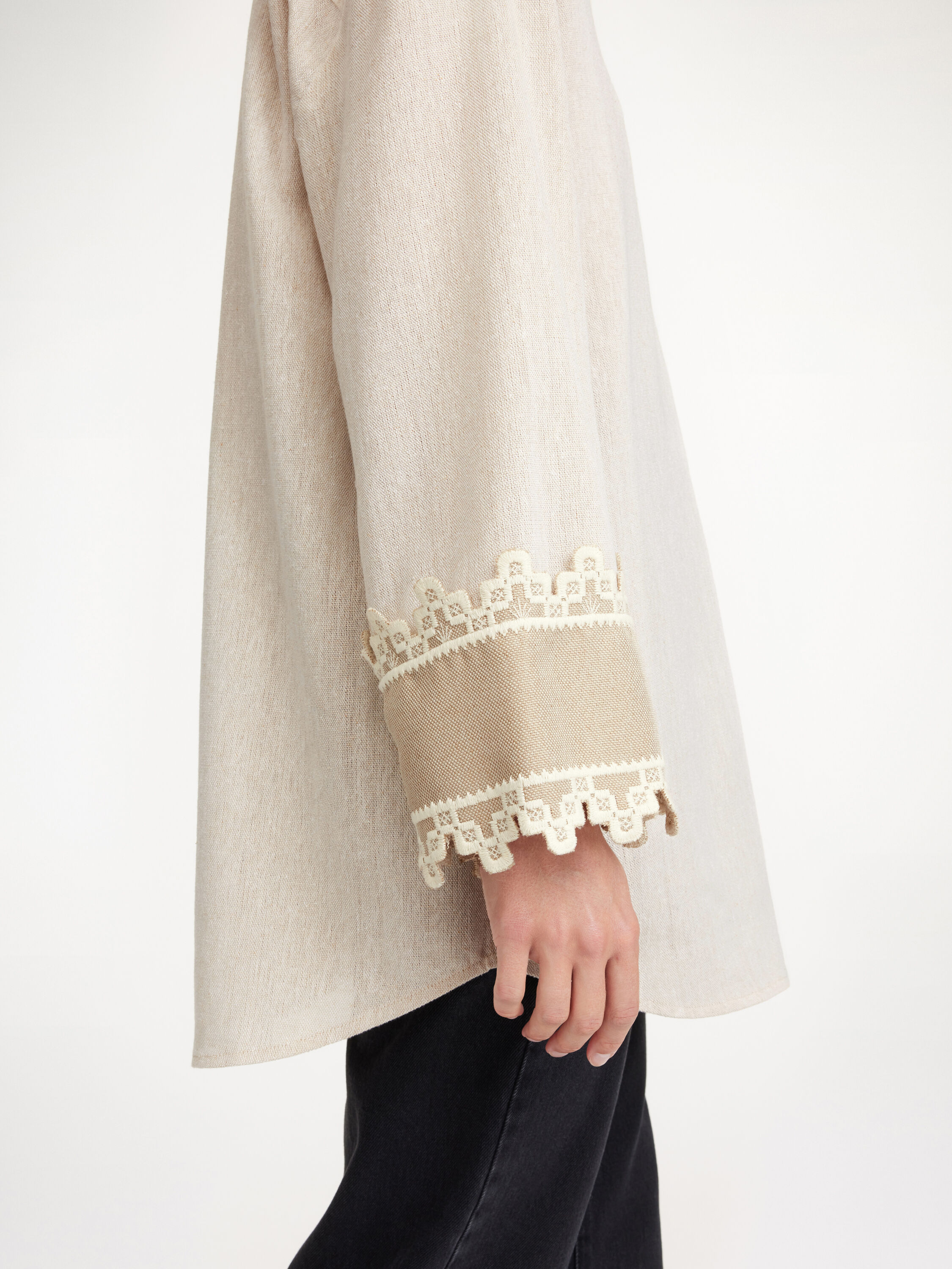 【BY MALENE BIRGER】 Noval leather shoulder bag - Buy Sale online | By Malene Birger
