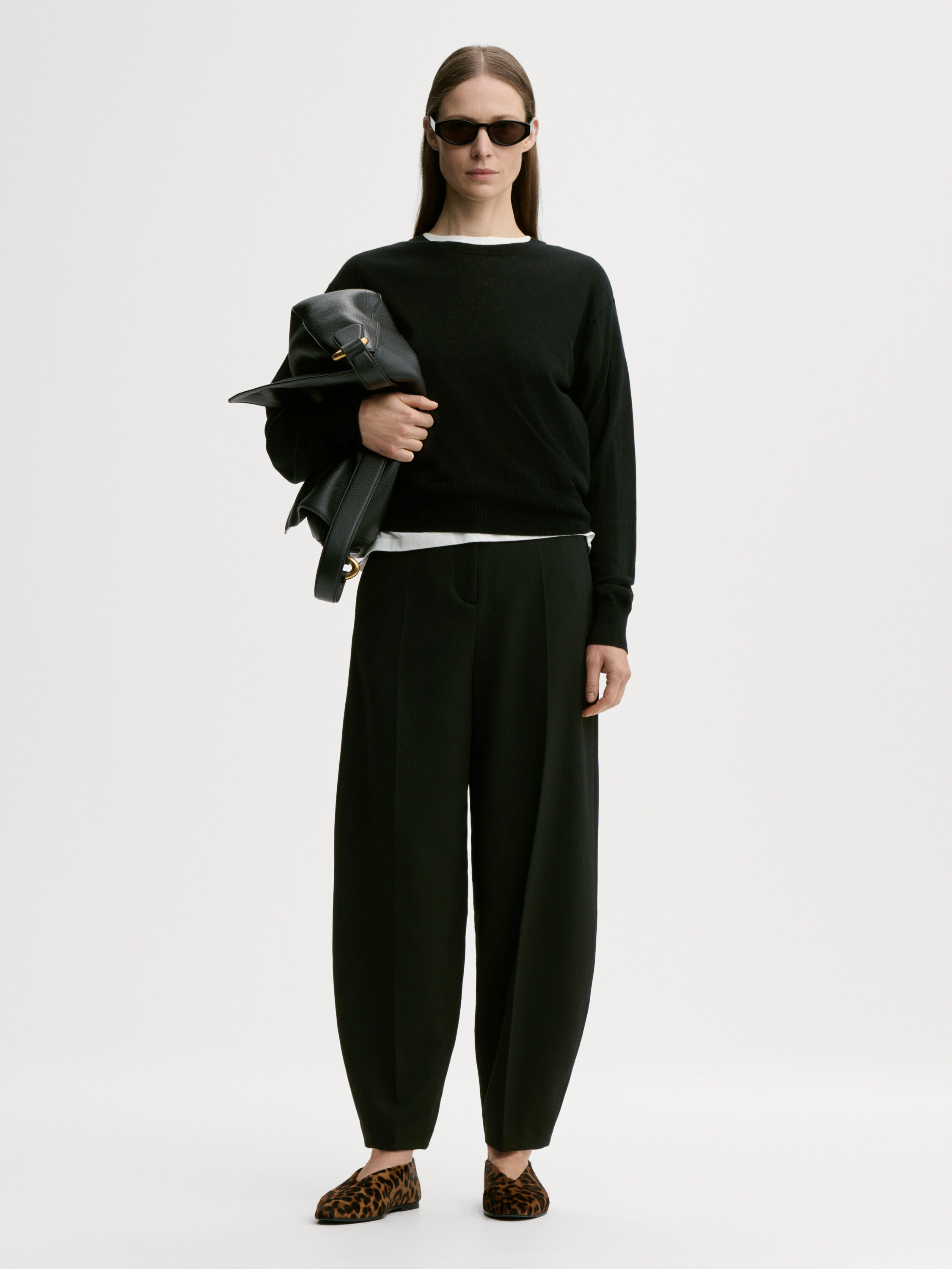 Charlie high-waist trousers