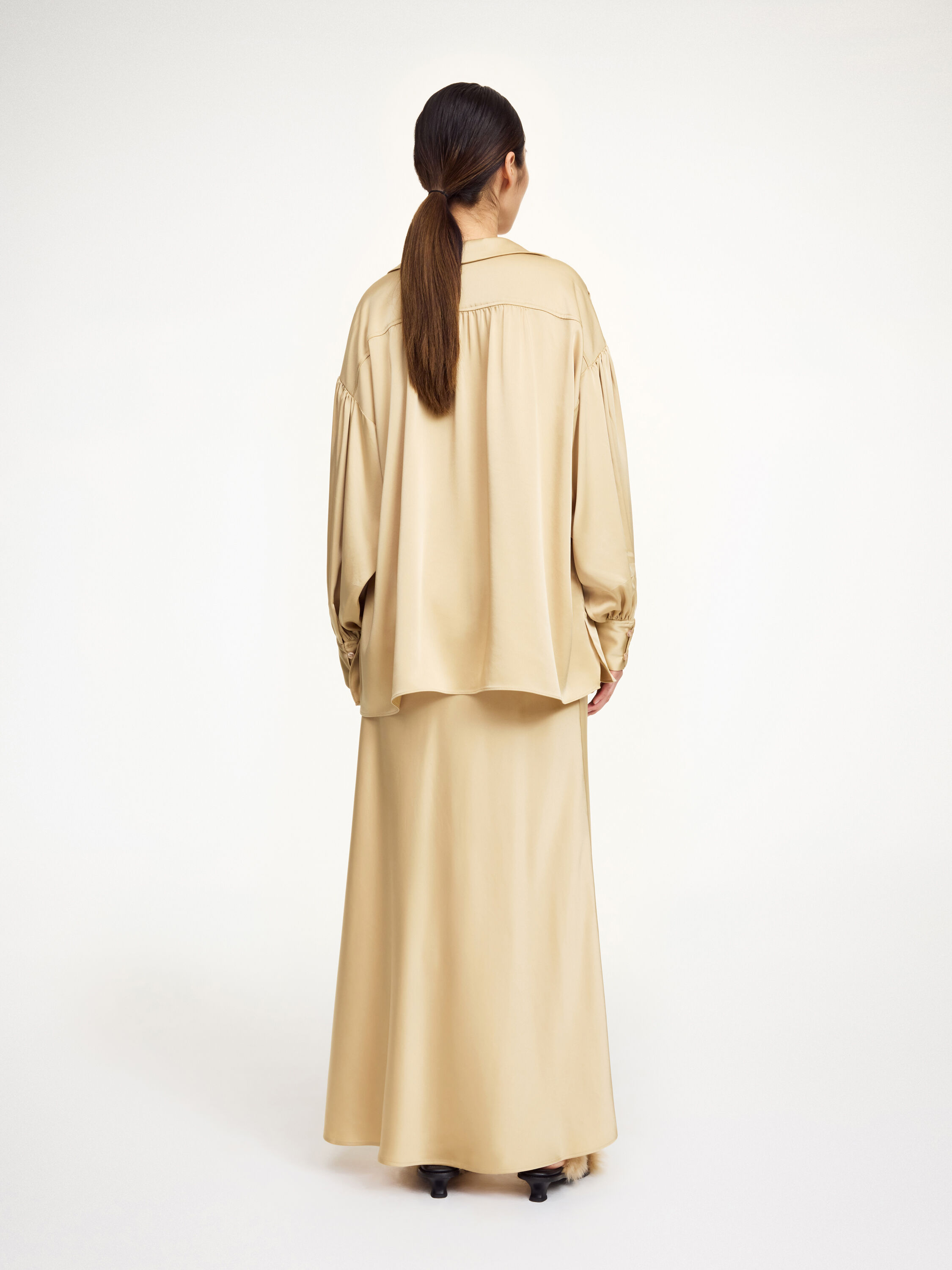 Leonora Satin blouse