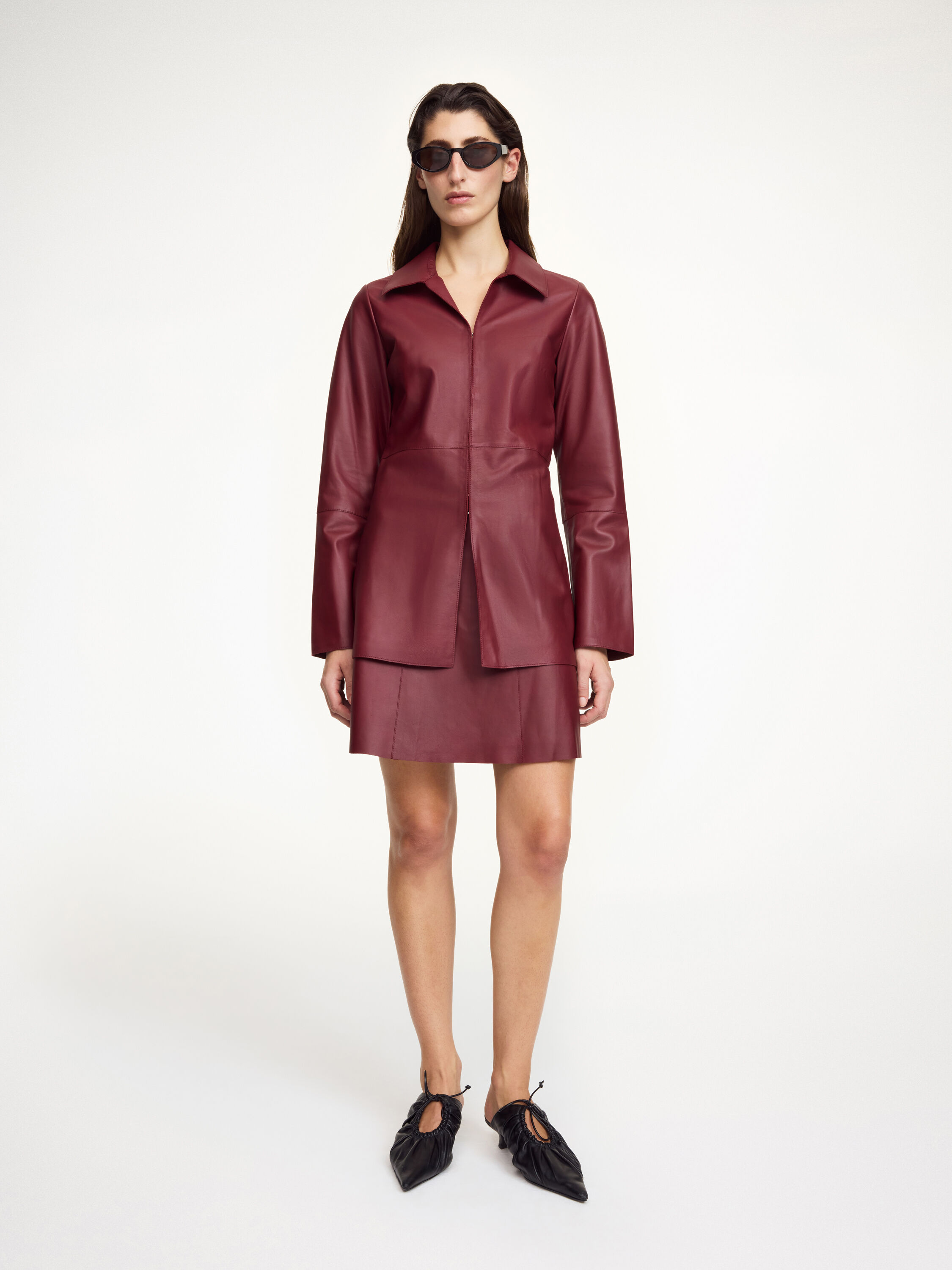 Chemise en cuir Alleys