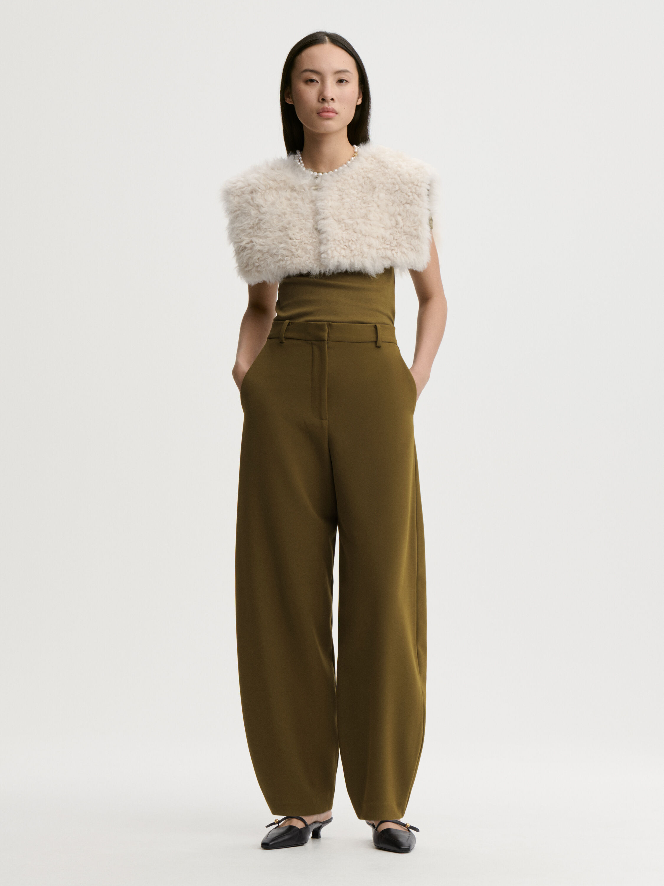 Carlien high-waist trousers