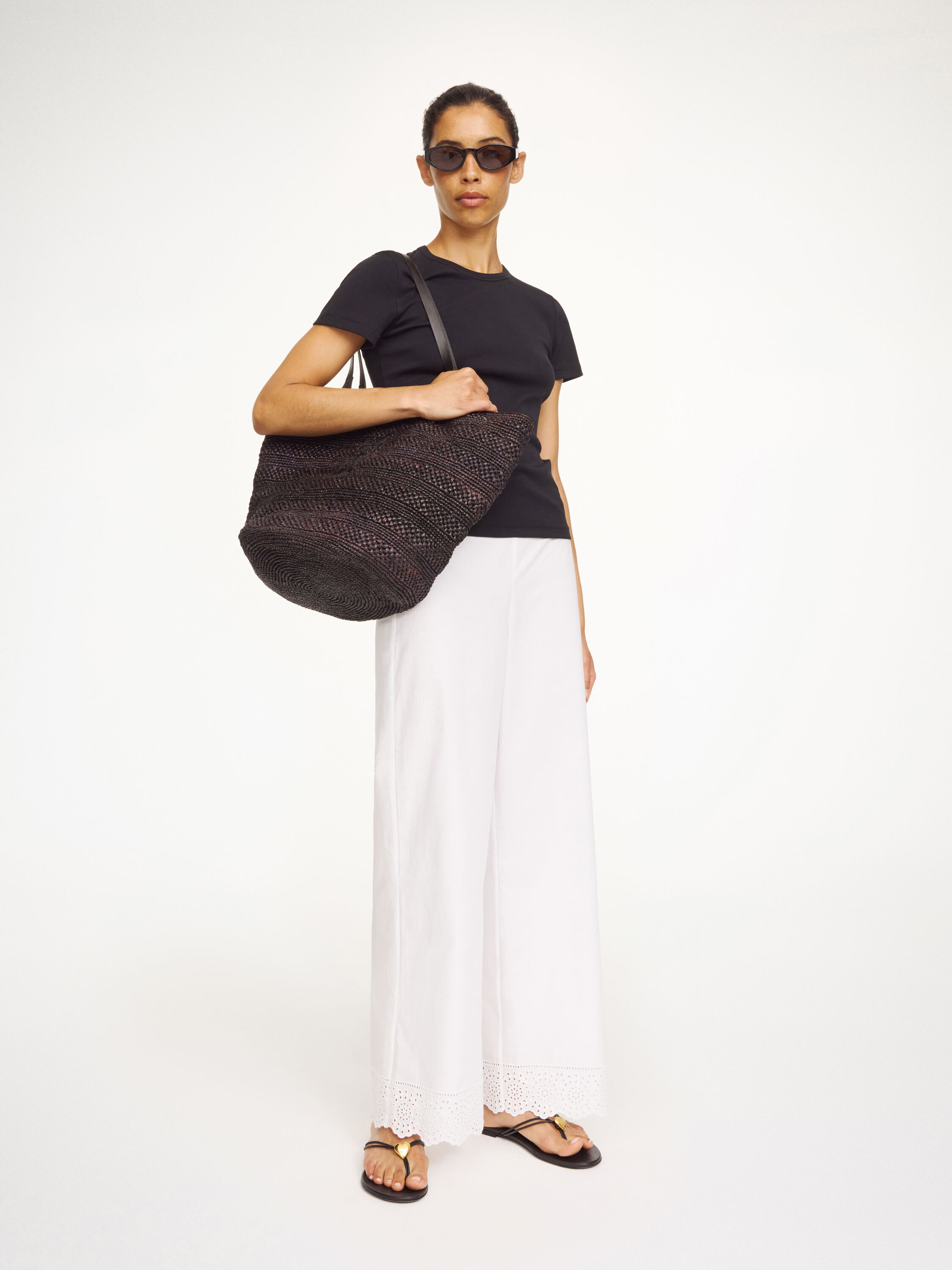 Gretana organic cotton trousers