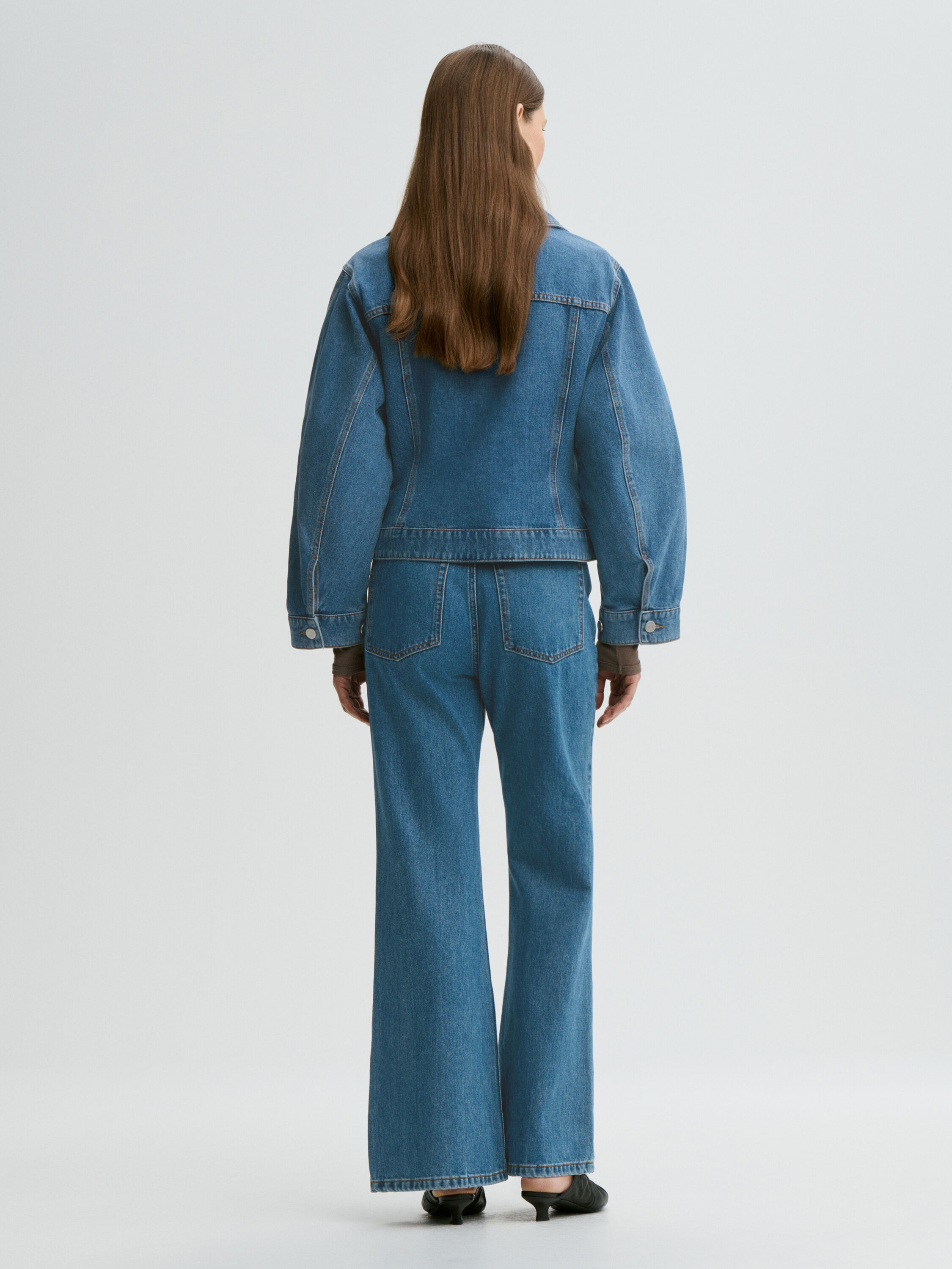 Villies organic cotton denim jacket