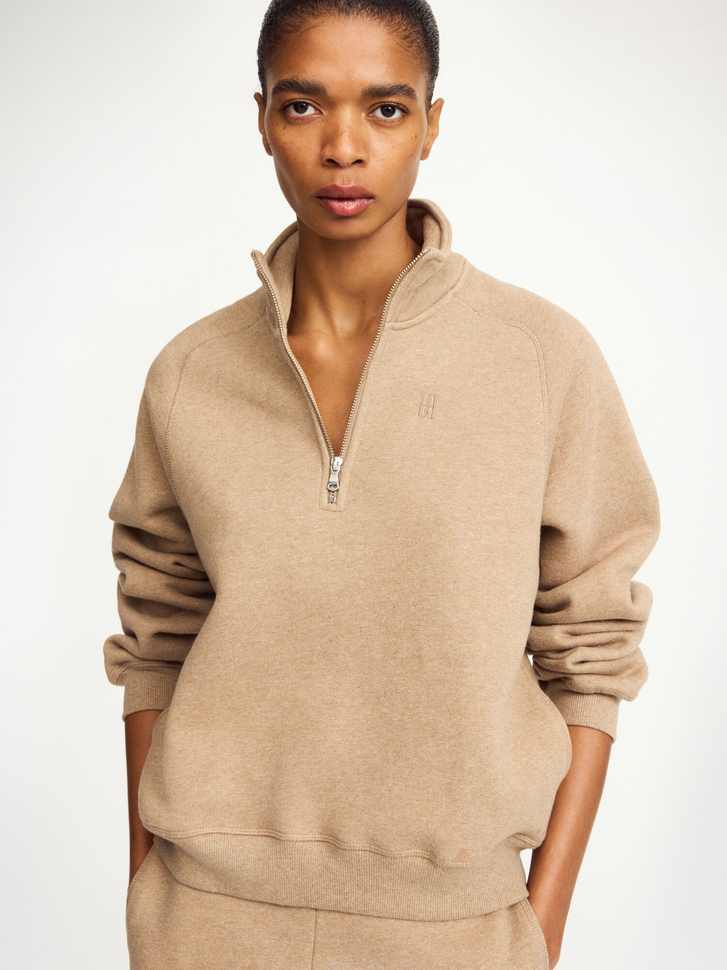 Lipa organic cotton sweatshirt