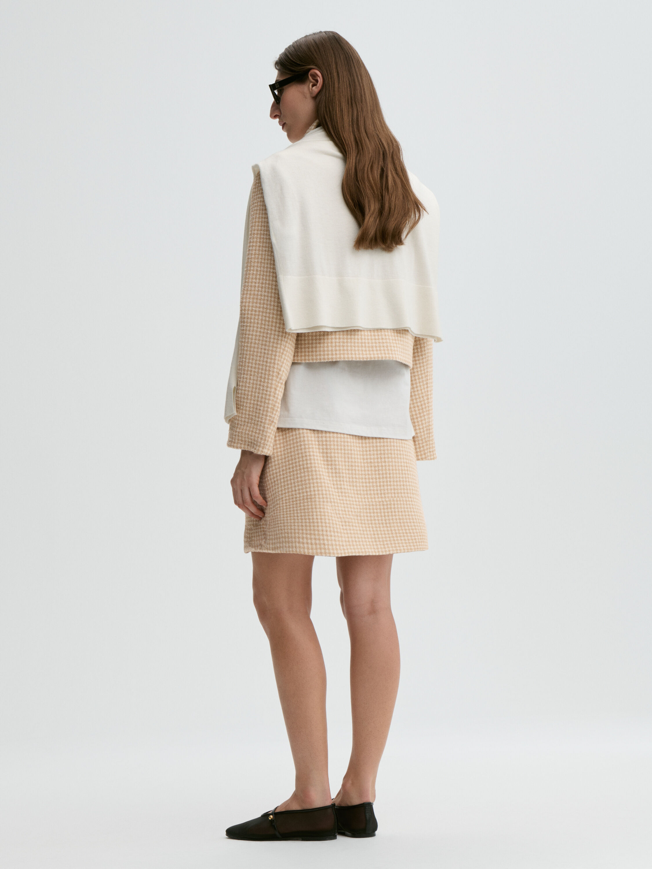 Esma boucle mini skirt
