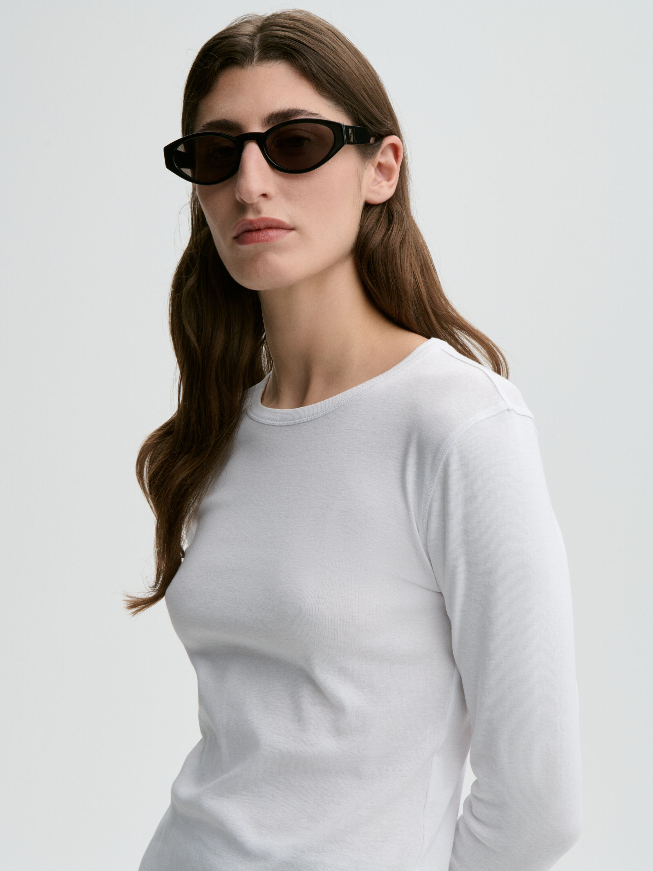 Brita Flat organic cotton long-sleeved T-shirt