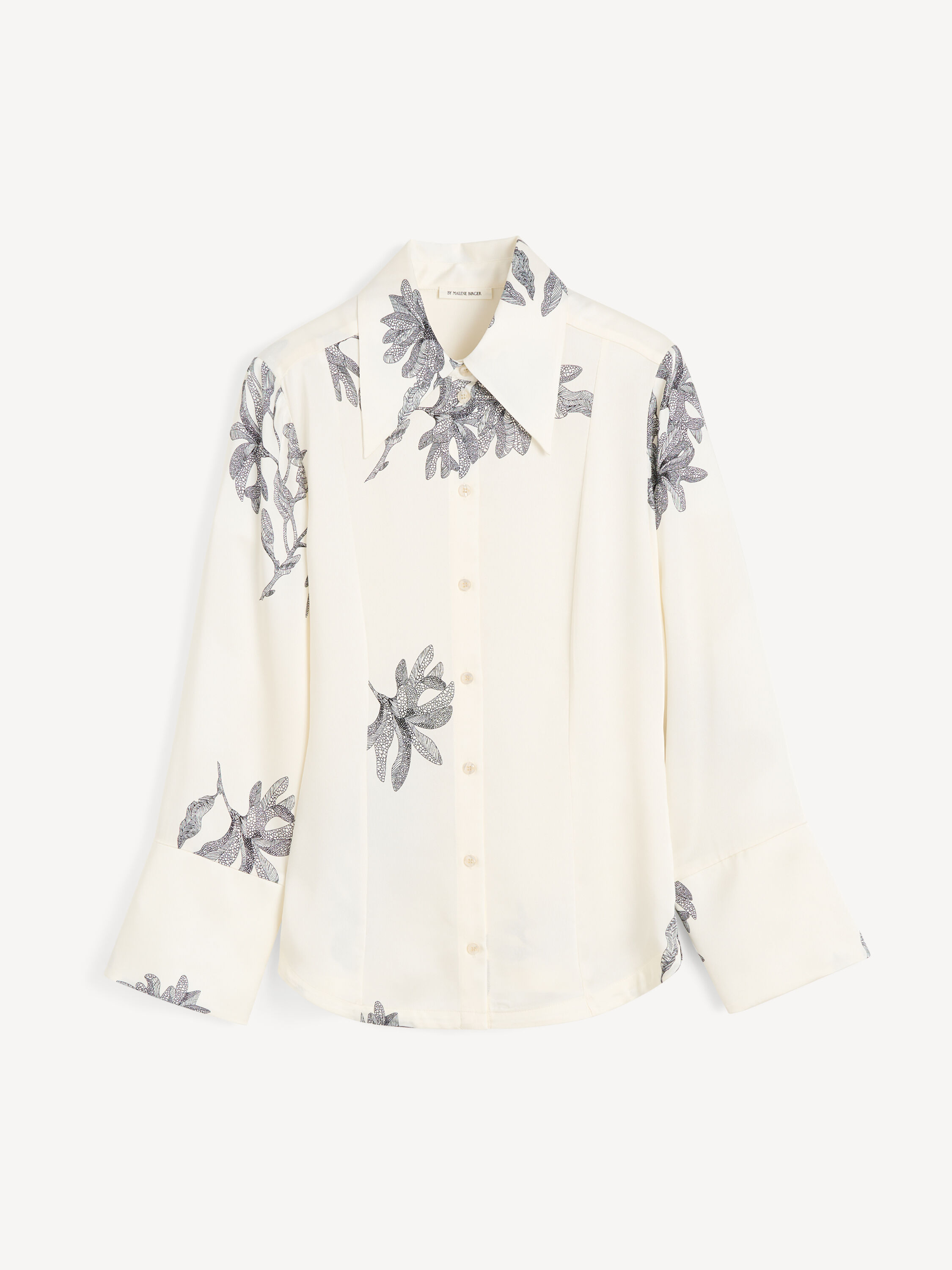 売れ筋商品|||バイマレンバーガー シャツ レディース トップス DERRIS - Button-down blouse - grasshopper Derris Top | BY MALENE BIRGER | elysewalker