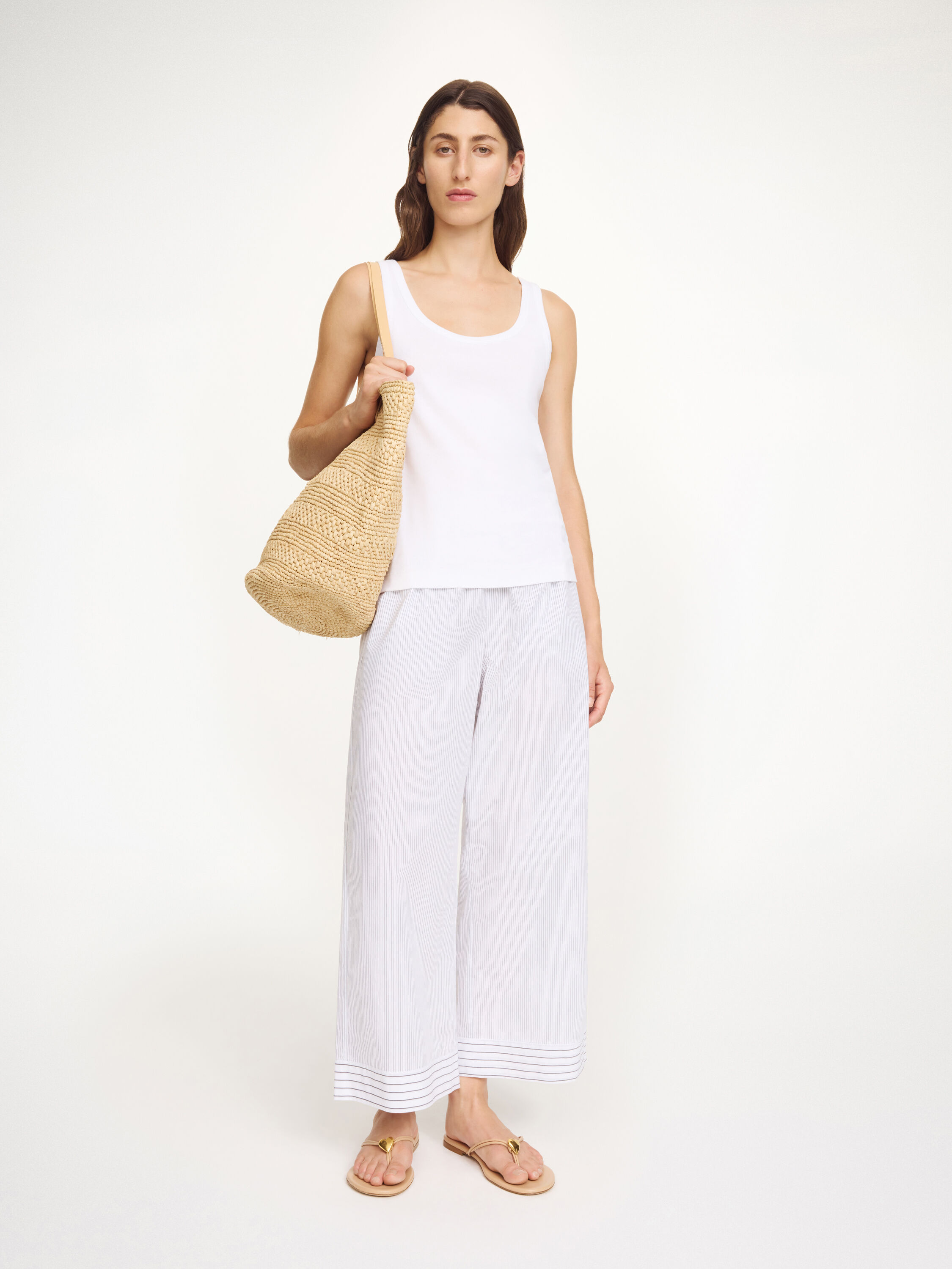 Mirabello organic cotton trousers