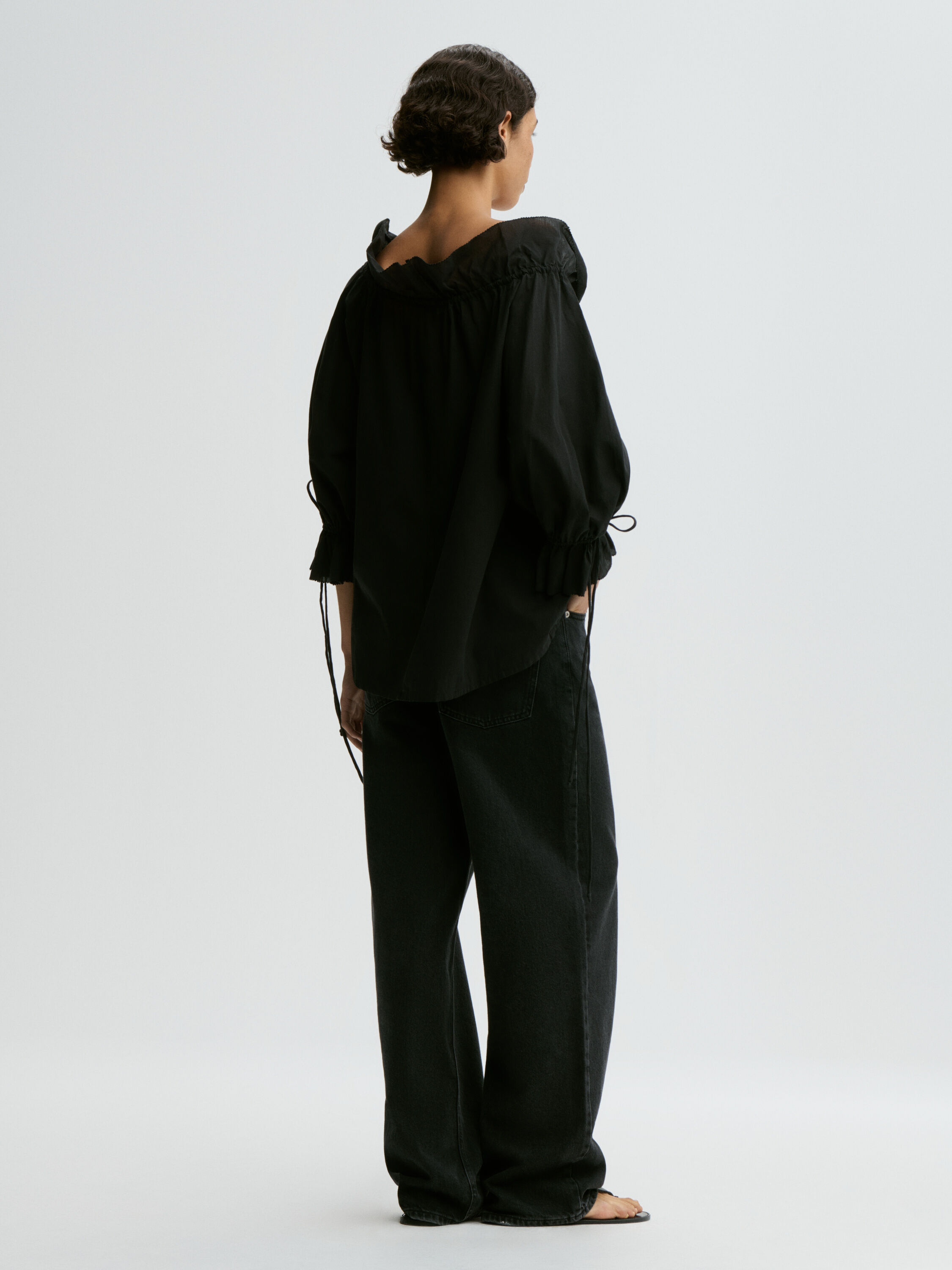 Dicte Voile organic cotton blouse