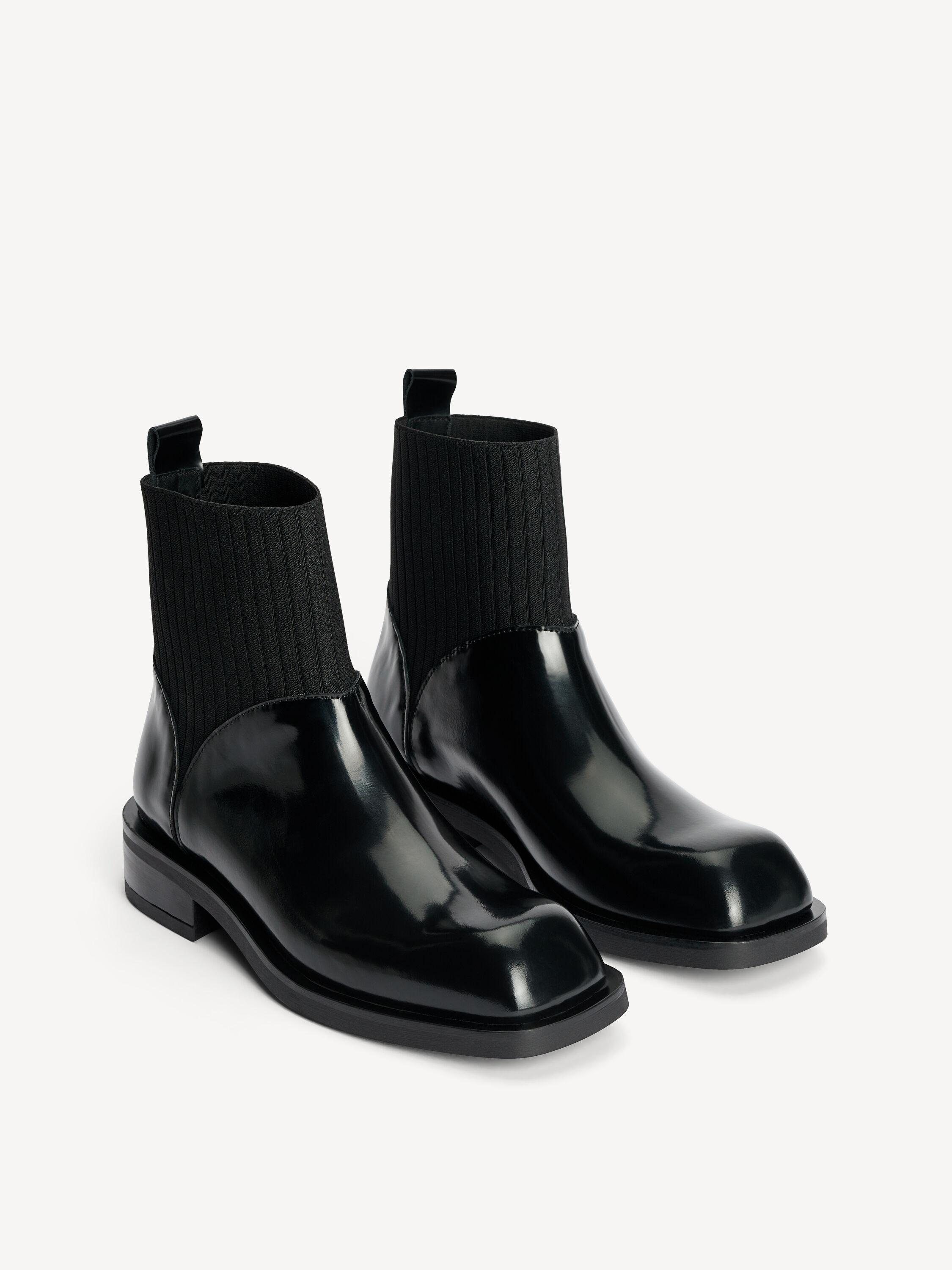 Perlla leather boots Buy sfra bmb storefront catalog online By Malene Birger