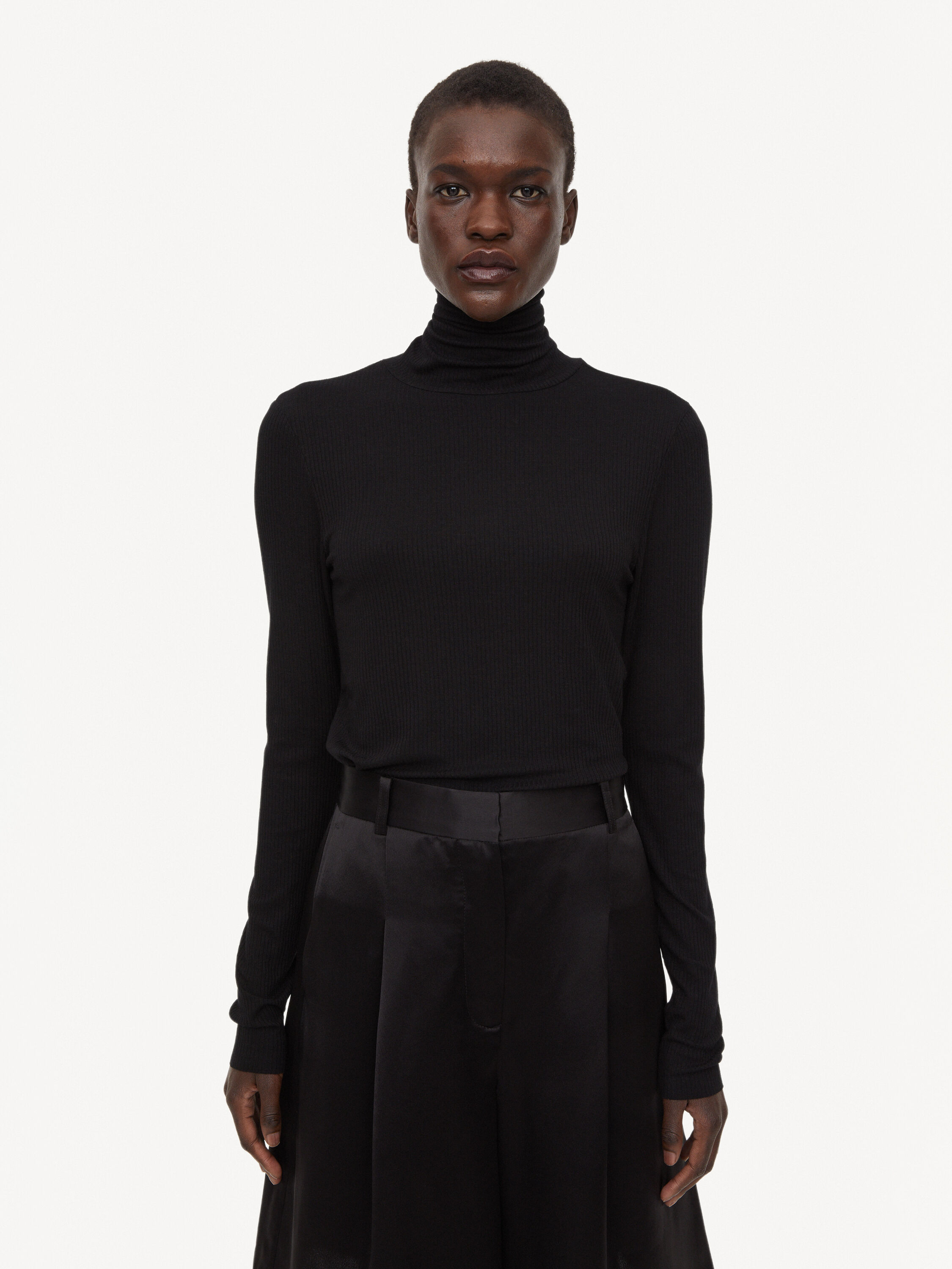 Nilah speckled turtleneck Buy Tops online By Malene Birger