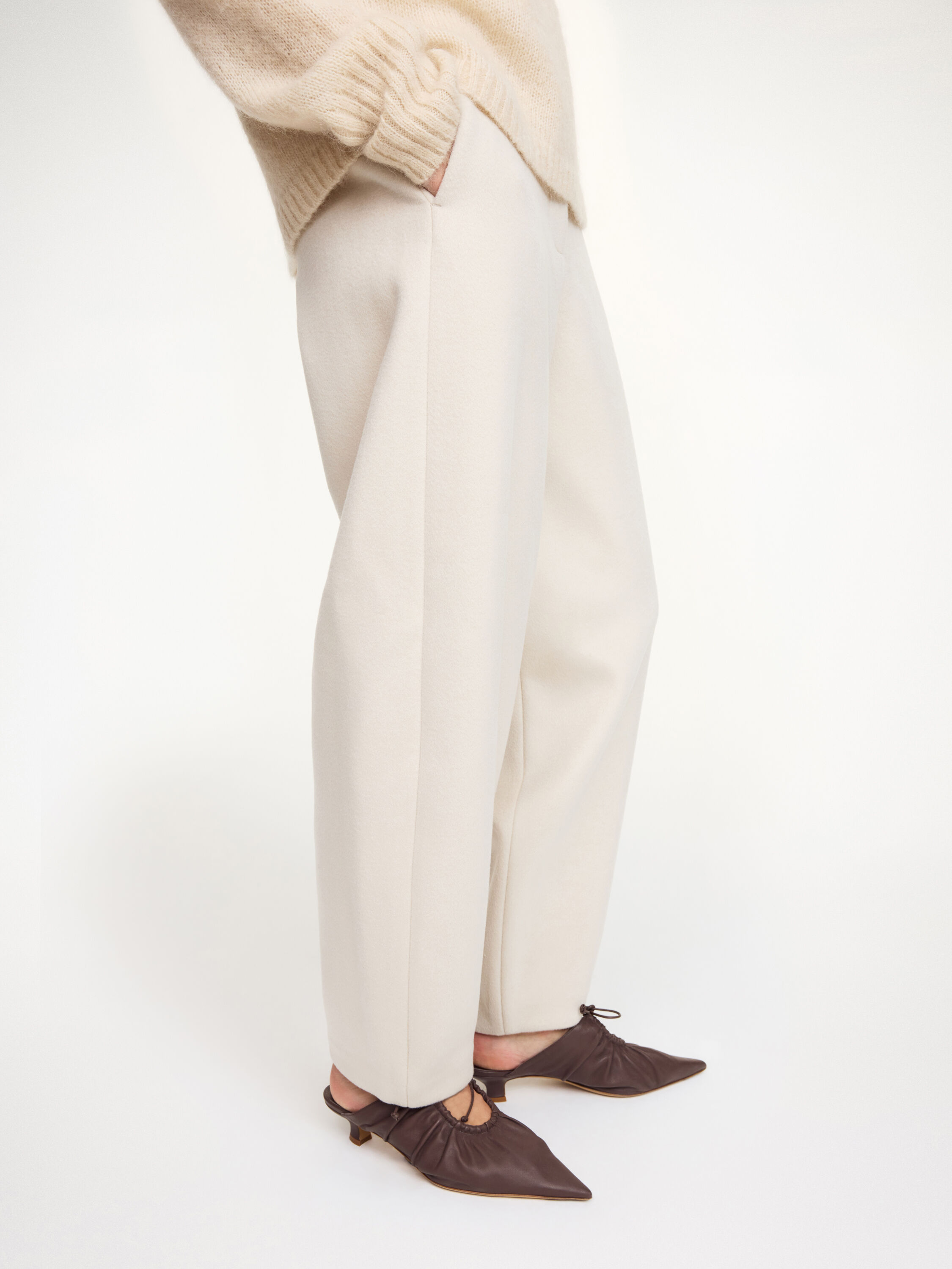 Carlien wool trousers