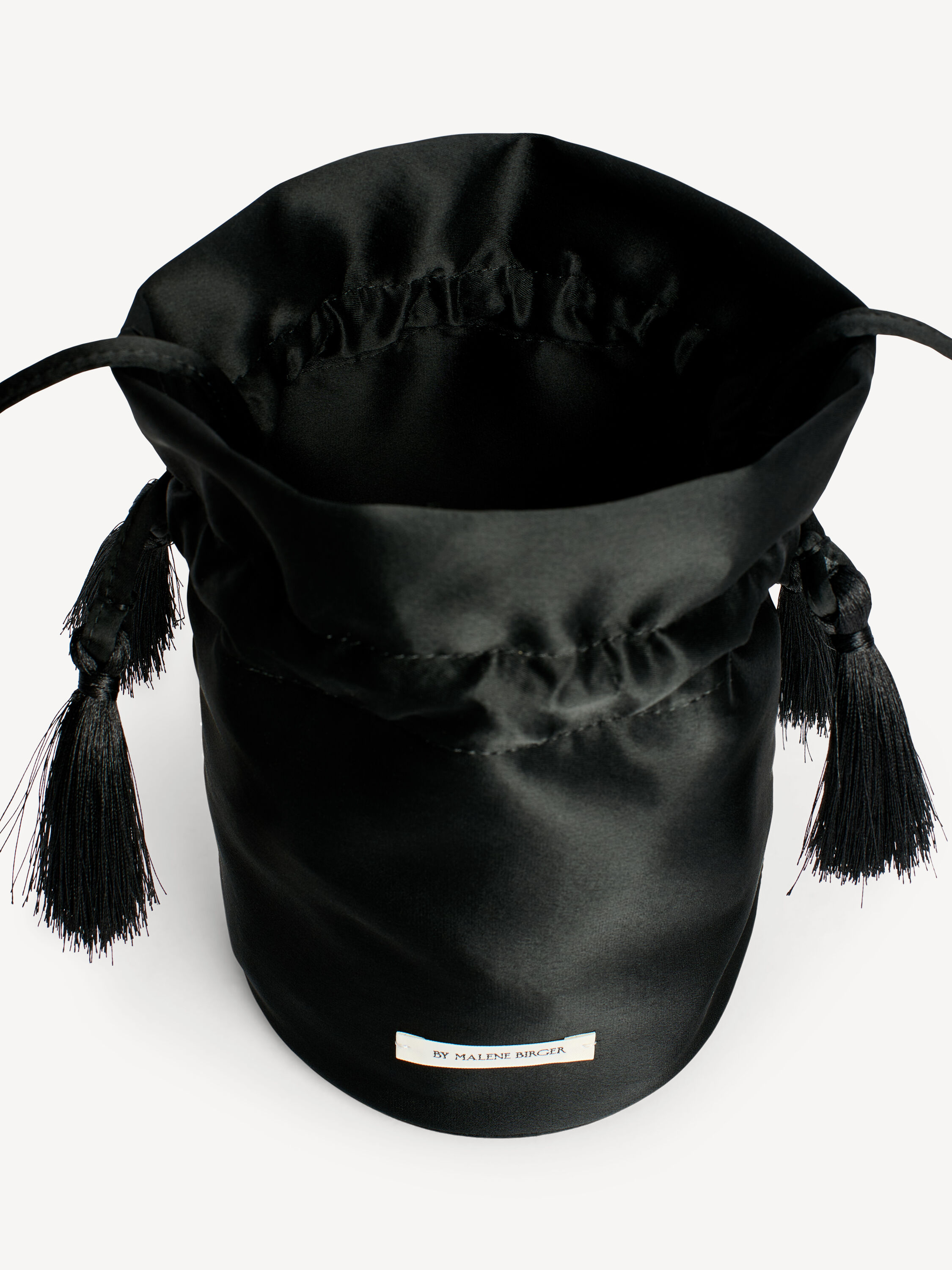 Landinna satin bucket bag