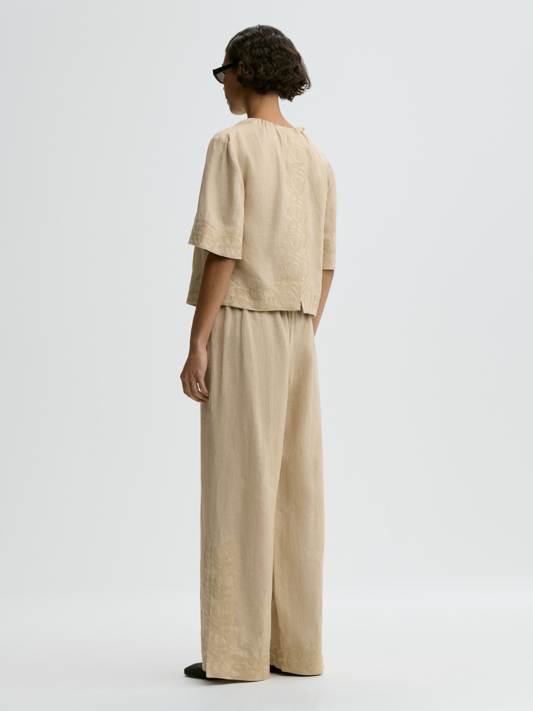 Marian linen top