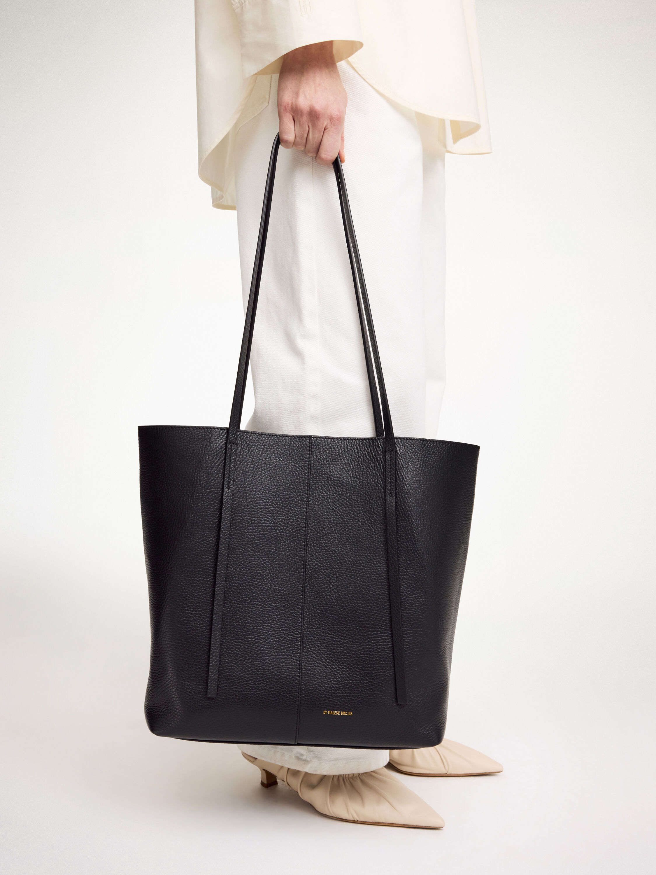 Abilso leather tote bag