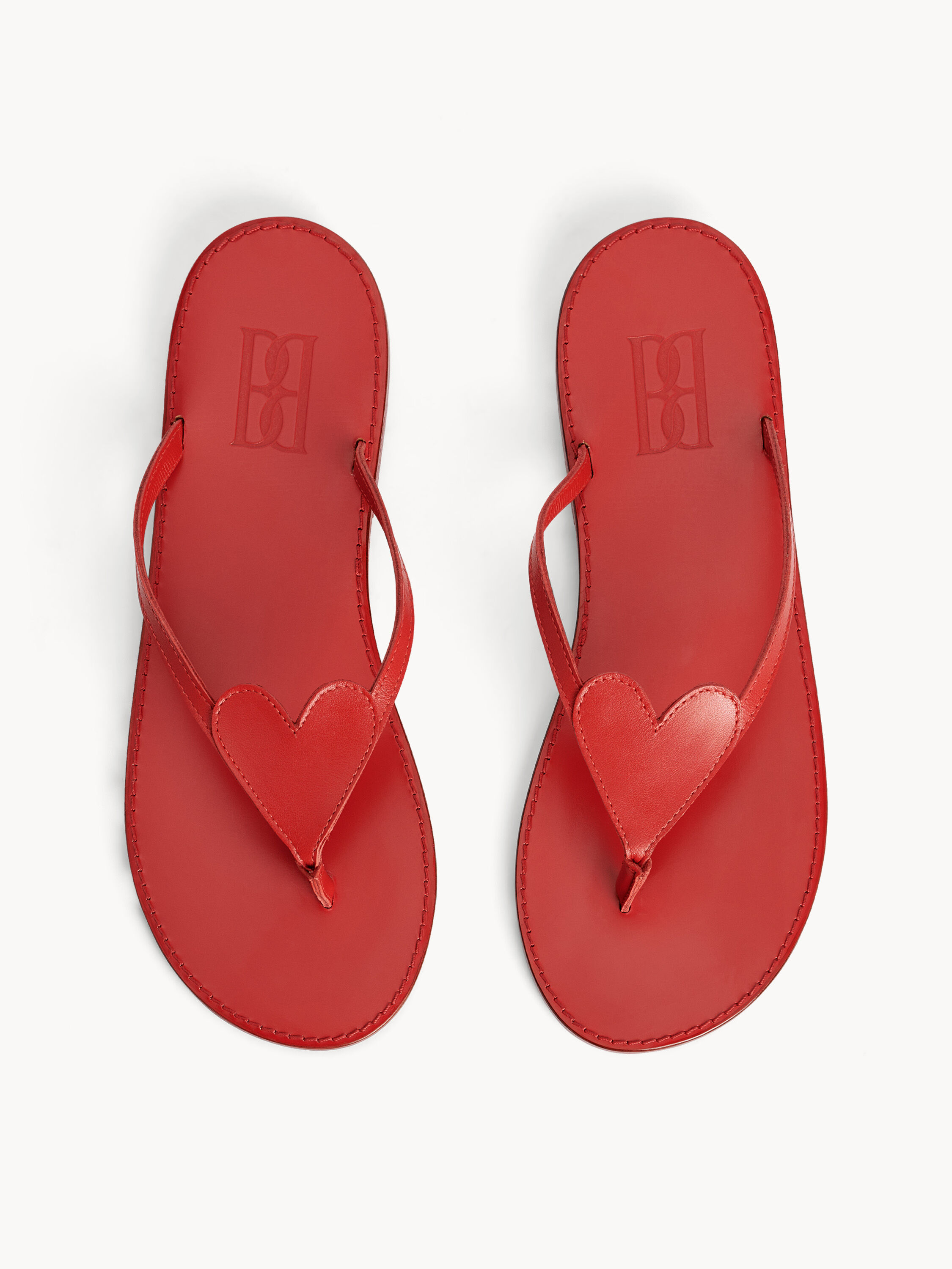 Flip leather sandals shop