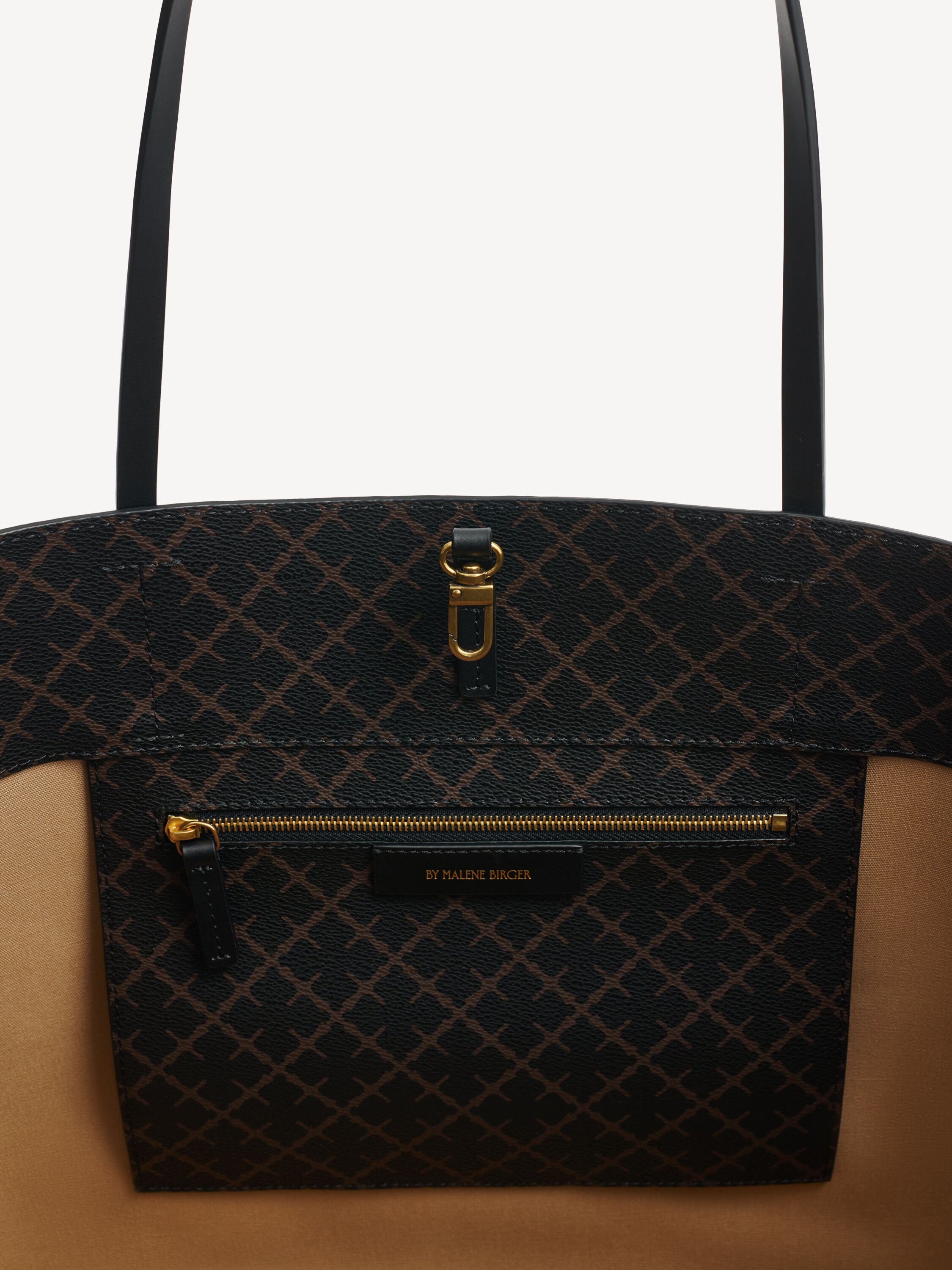 Abi printed tote bag