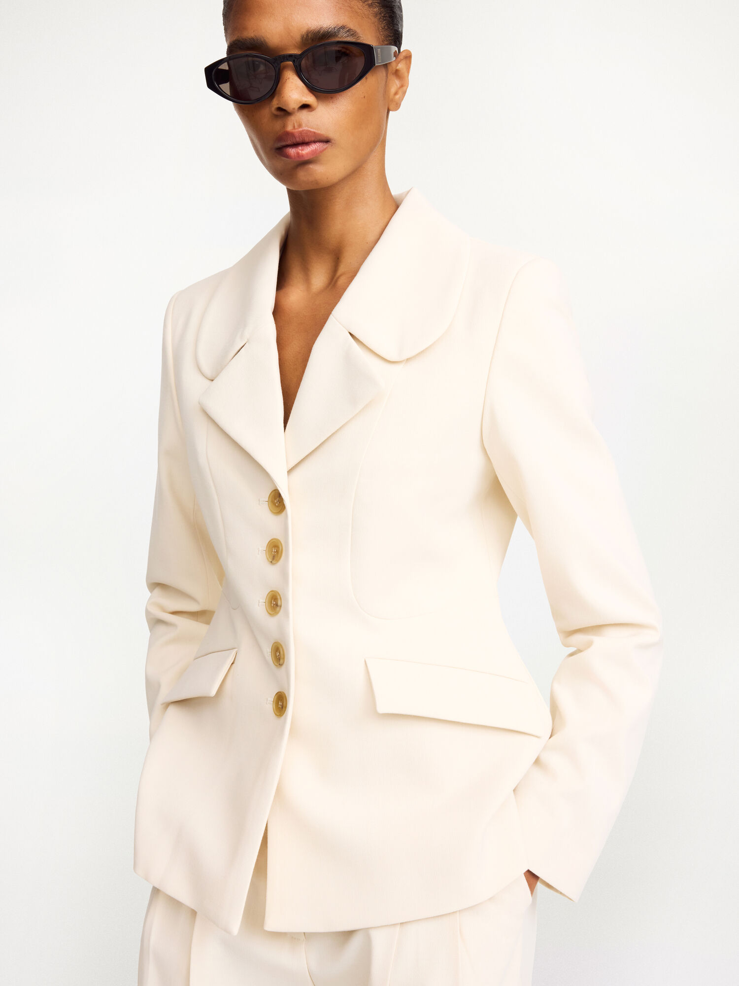 Adrienna single-breasted blazer - Buy Blazers online | By Malene Birger Adrienna single-breasted blazer - Buy Blazers online | By Malene Birger