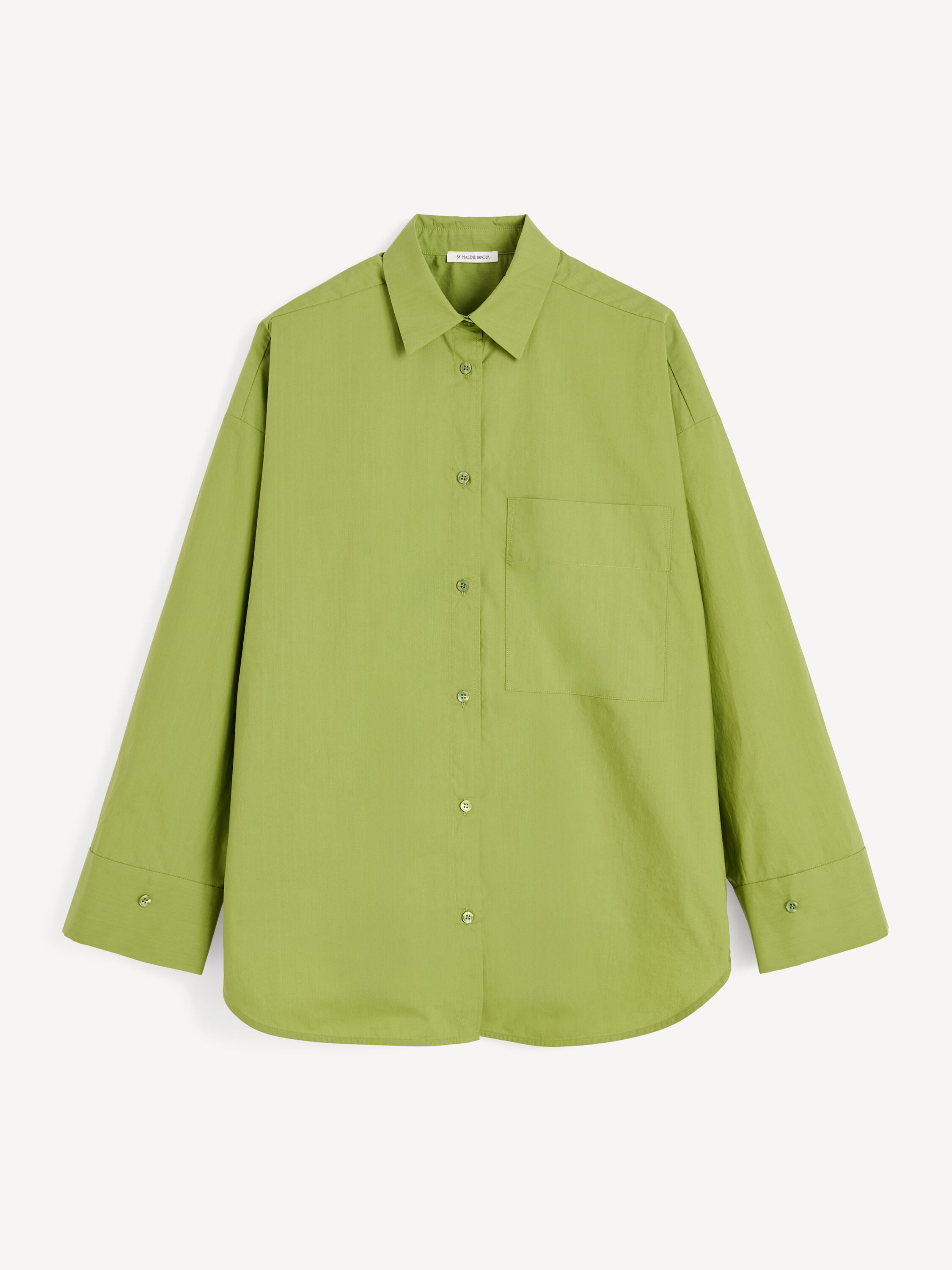 BY MALENE BIRGER Padano cotton-poplin shirt | THE OUTNET