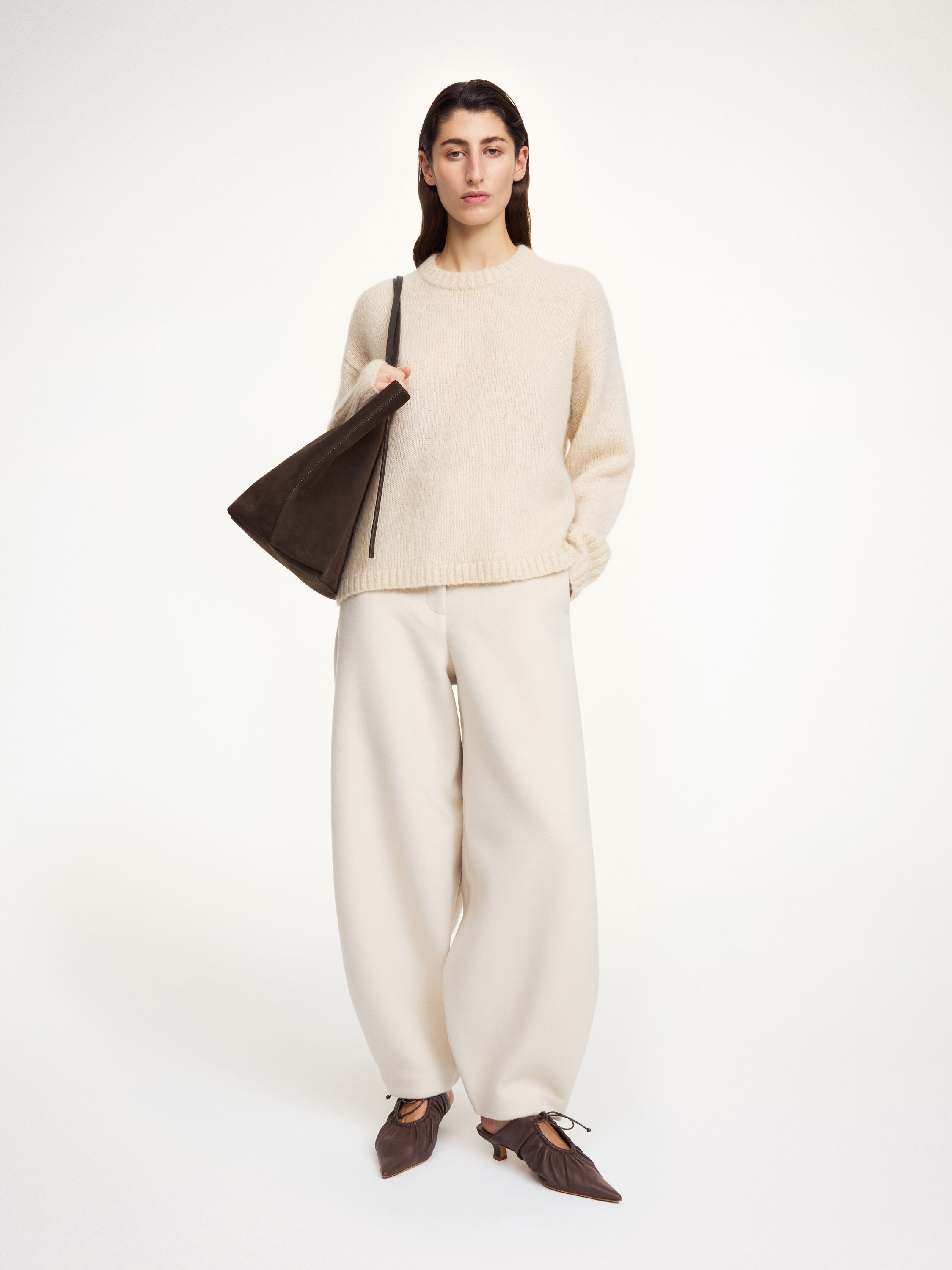 Carlien wool trousers