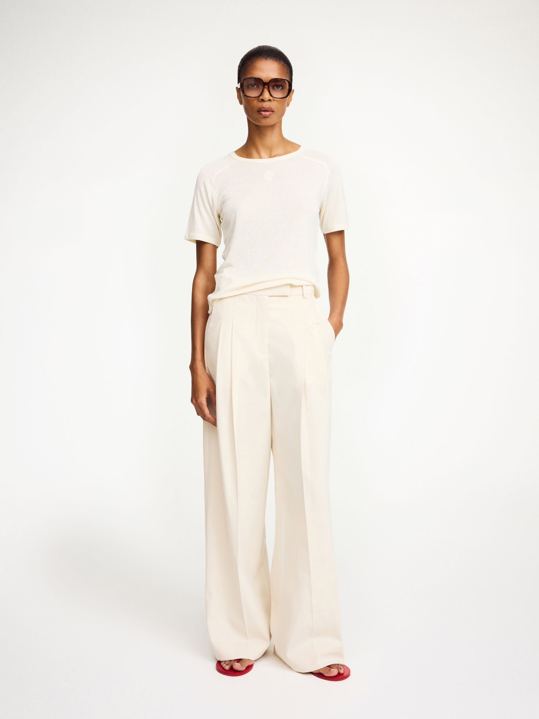 Cymbaria high-waist trousers