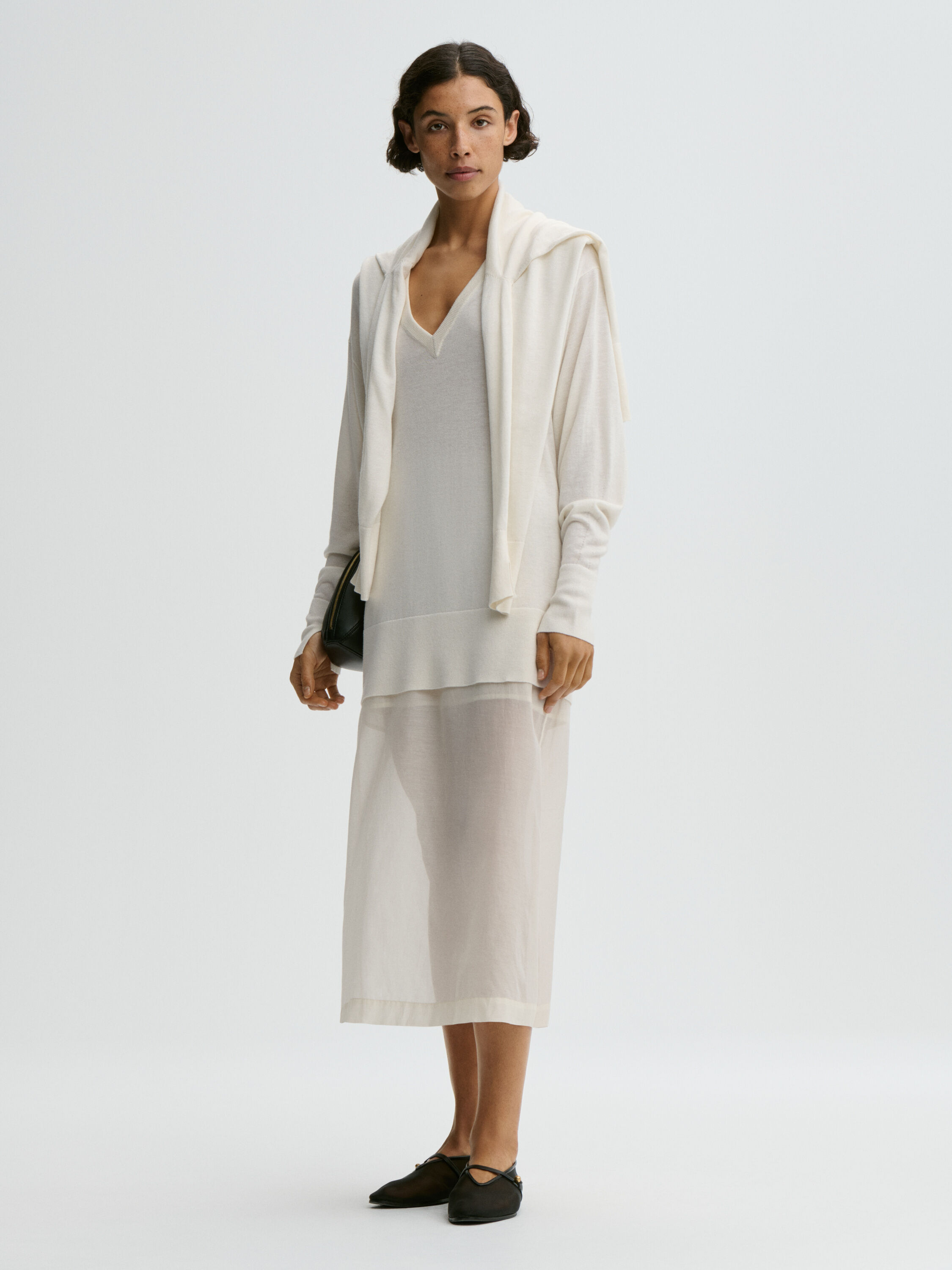 Esta silk organza skirt
