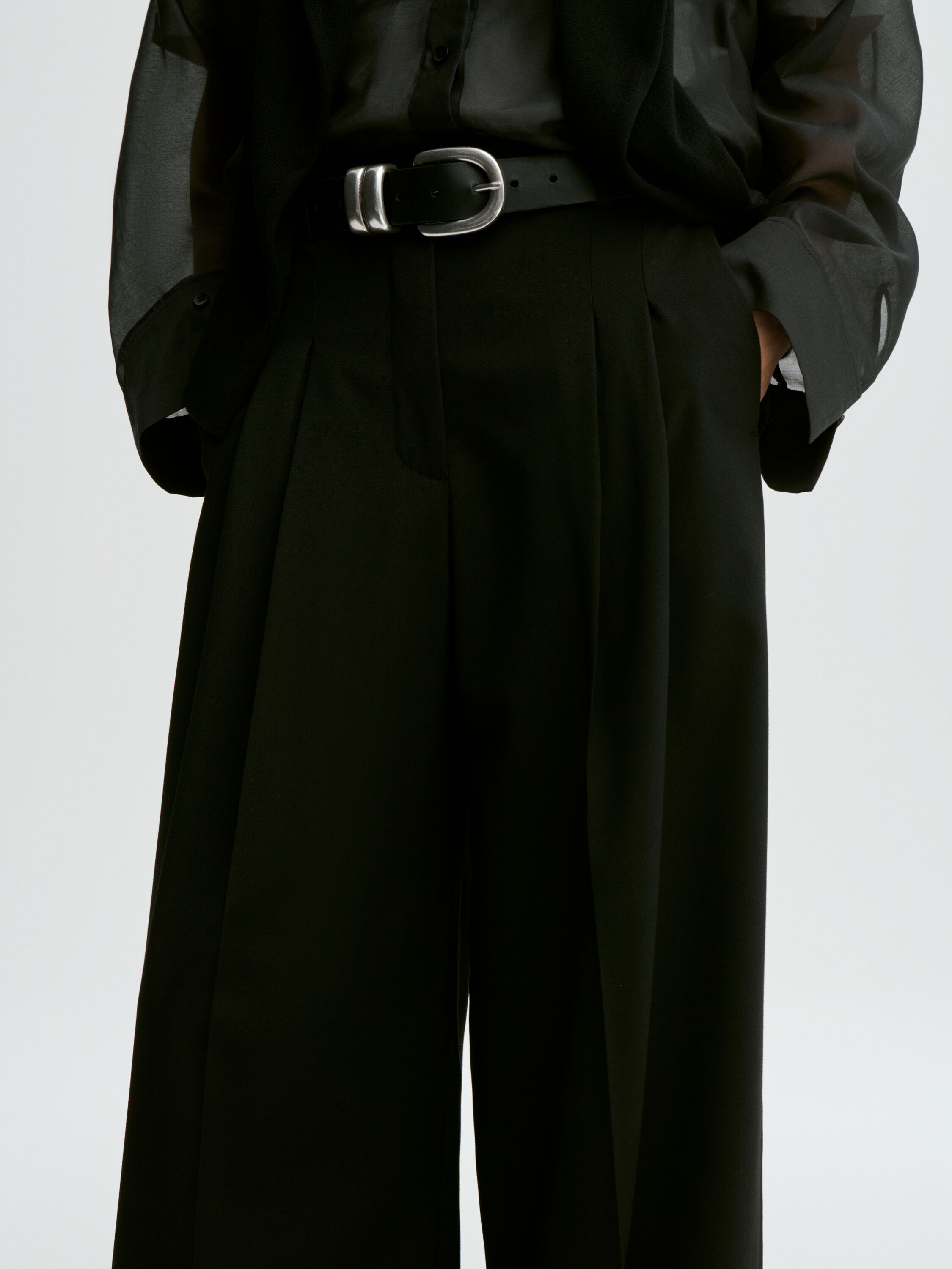 Taalia wide-leg trousers