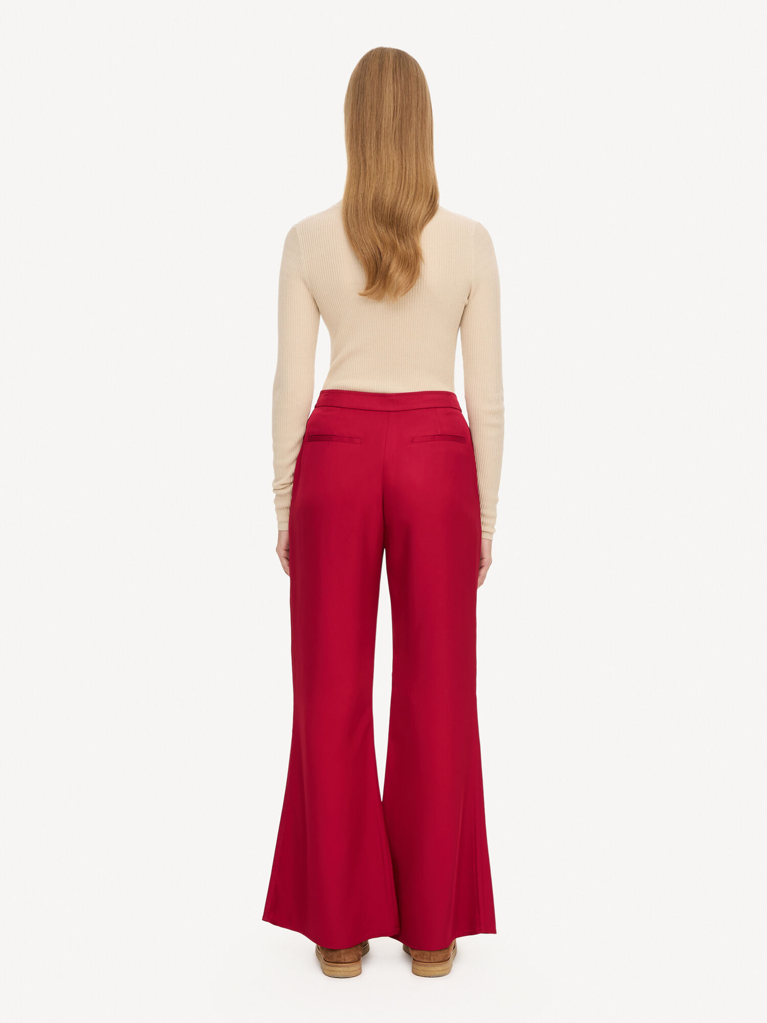 Amores high-waisted trousers