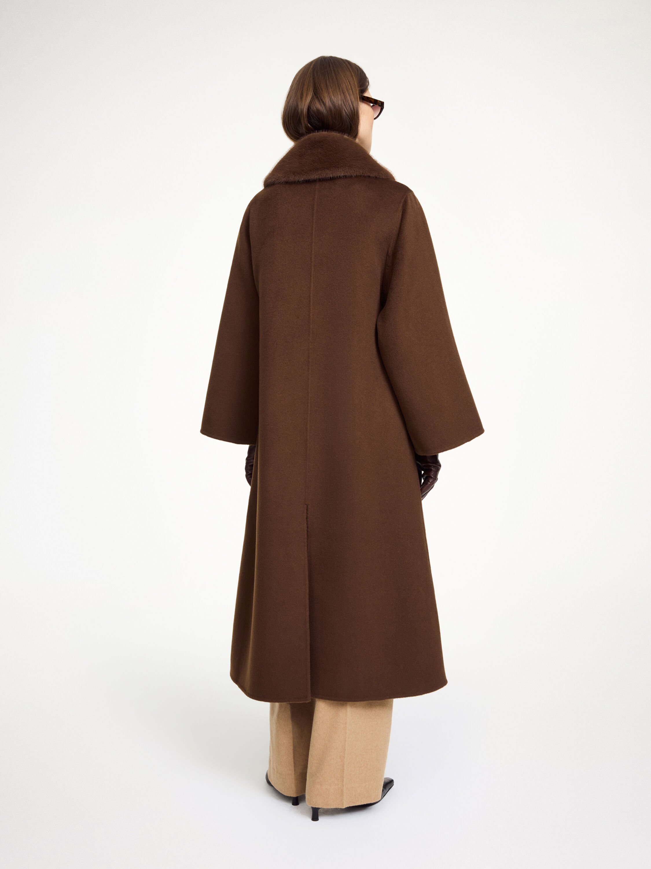 Darcy wool coat