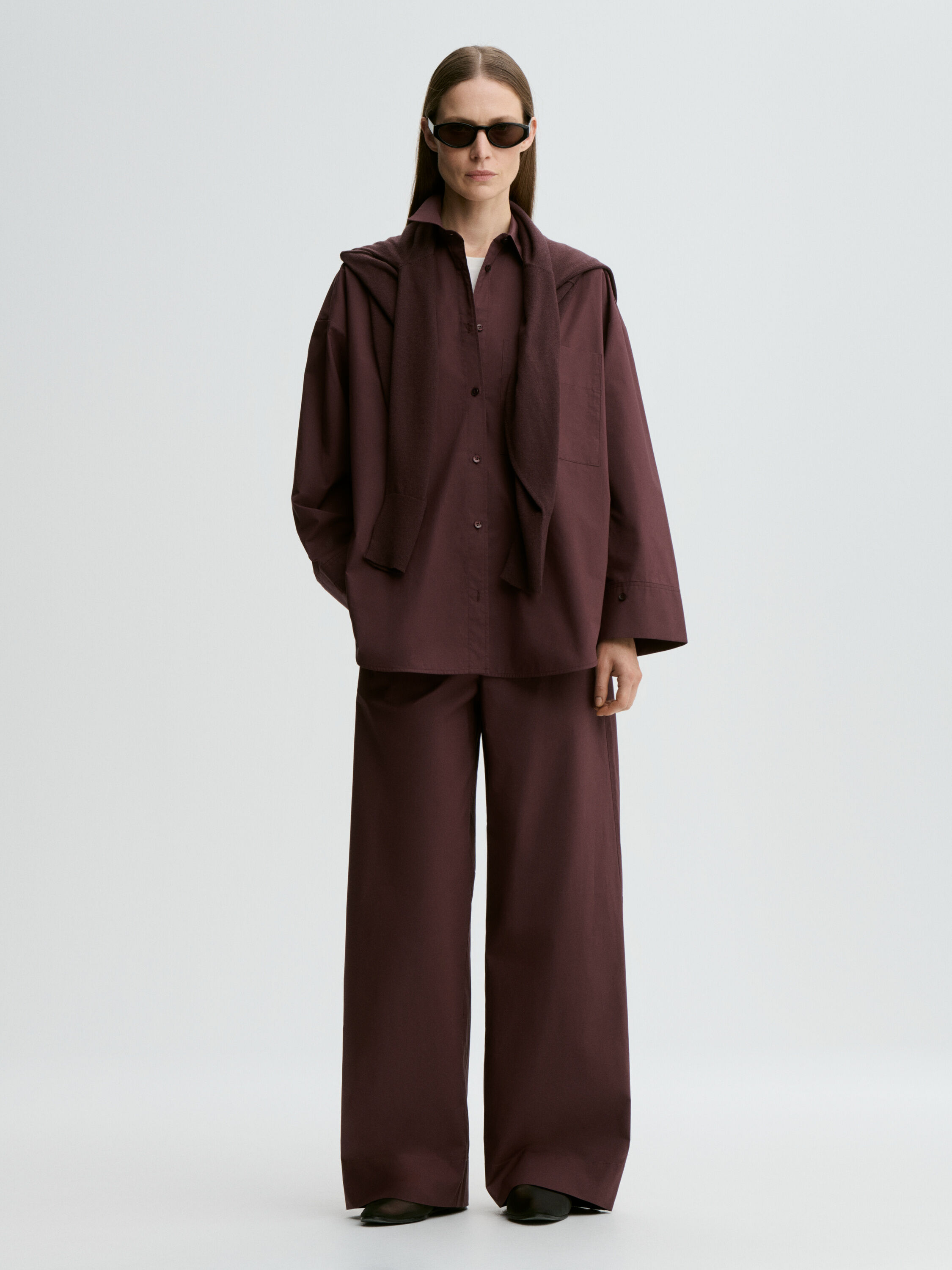 Milena organic cotton trousers