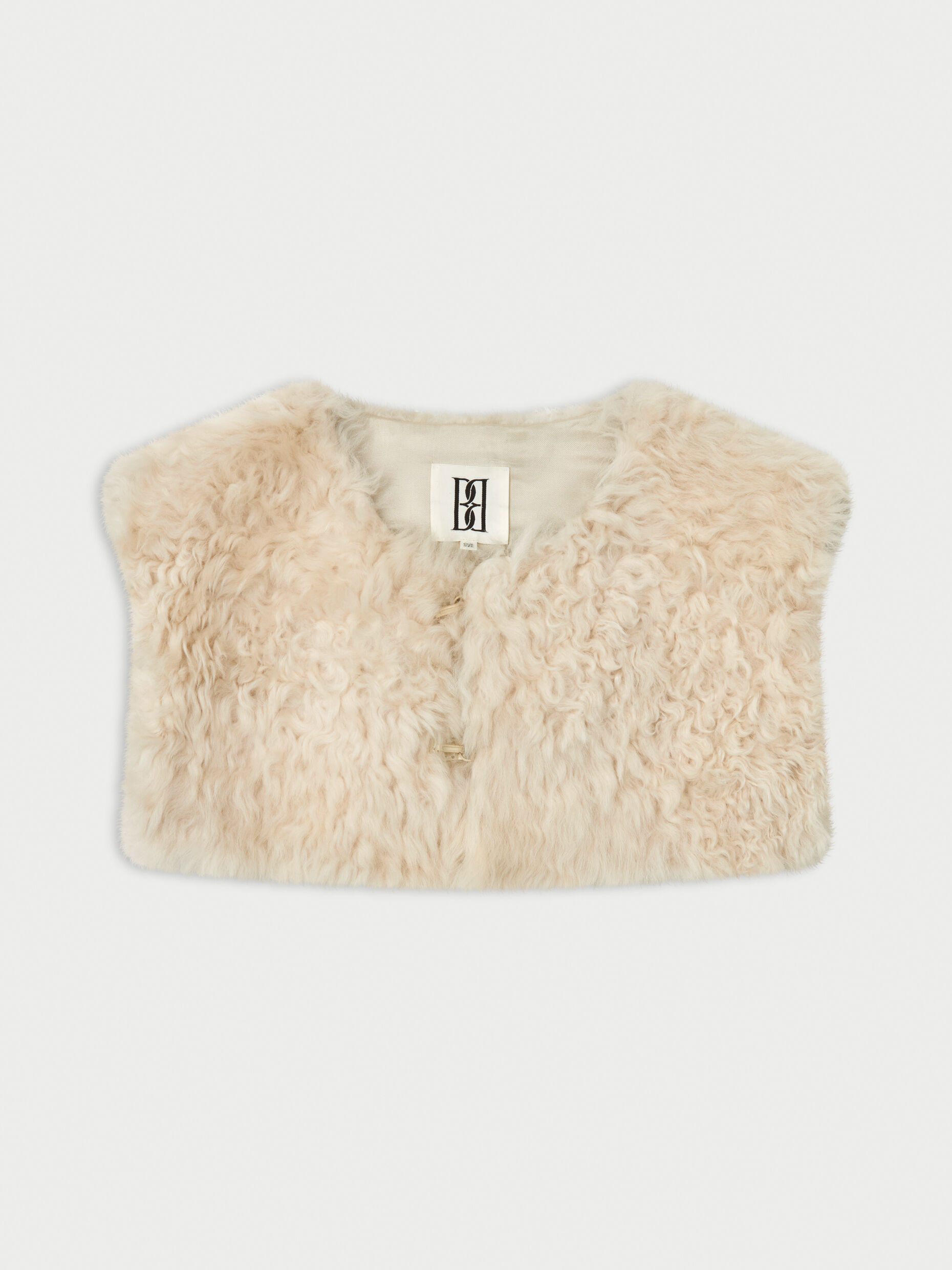 Lila Shearling-Cape