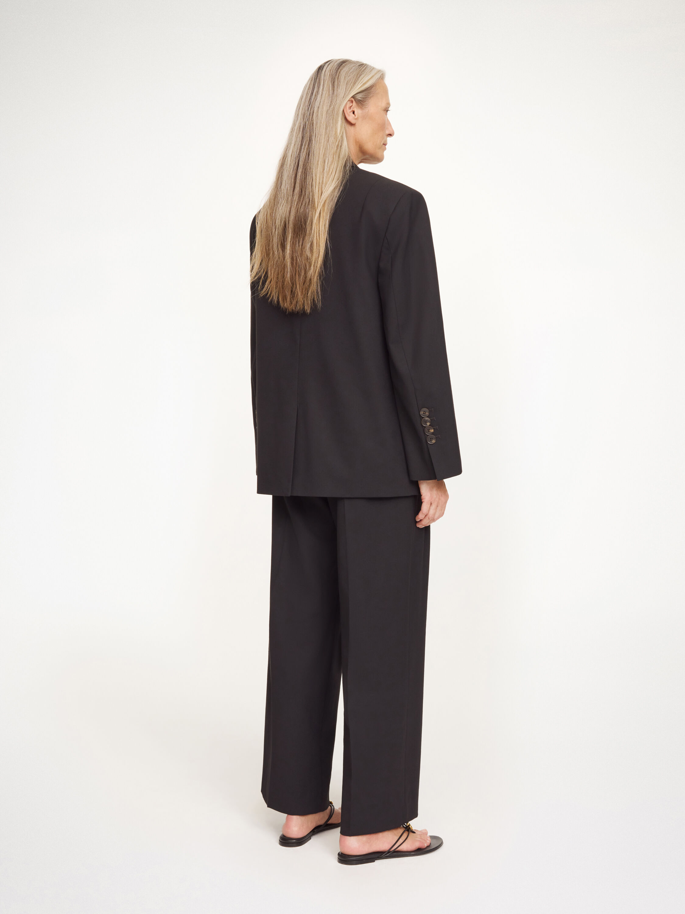 Liva single-breasted blazer