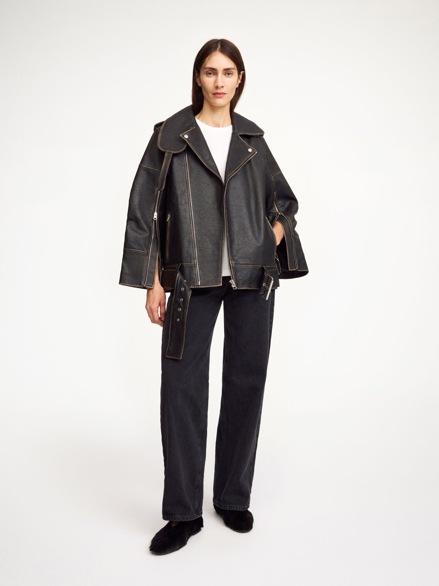 Beatrisse leather jacket
