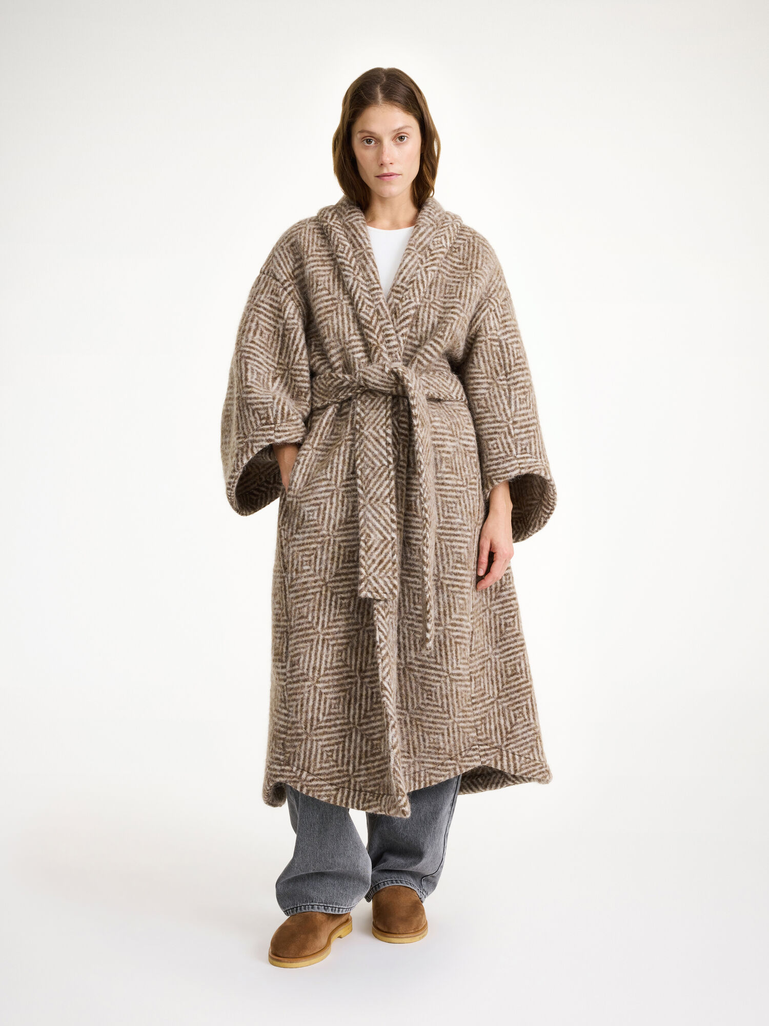 Mangia wool-blend coat